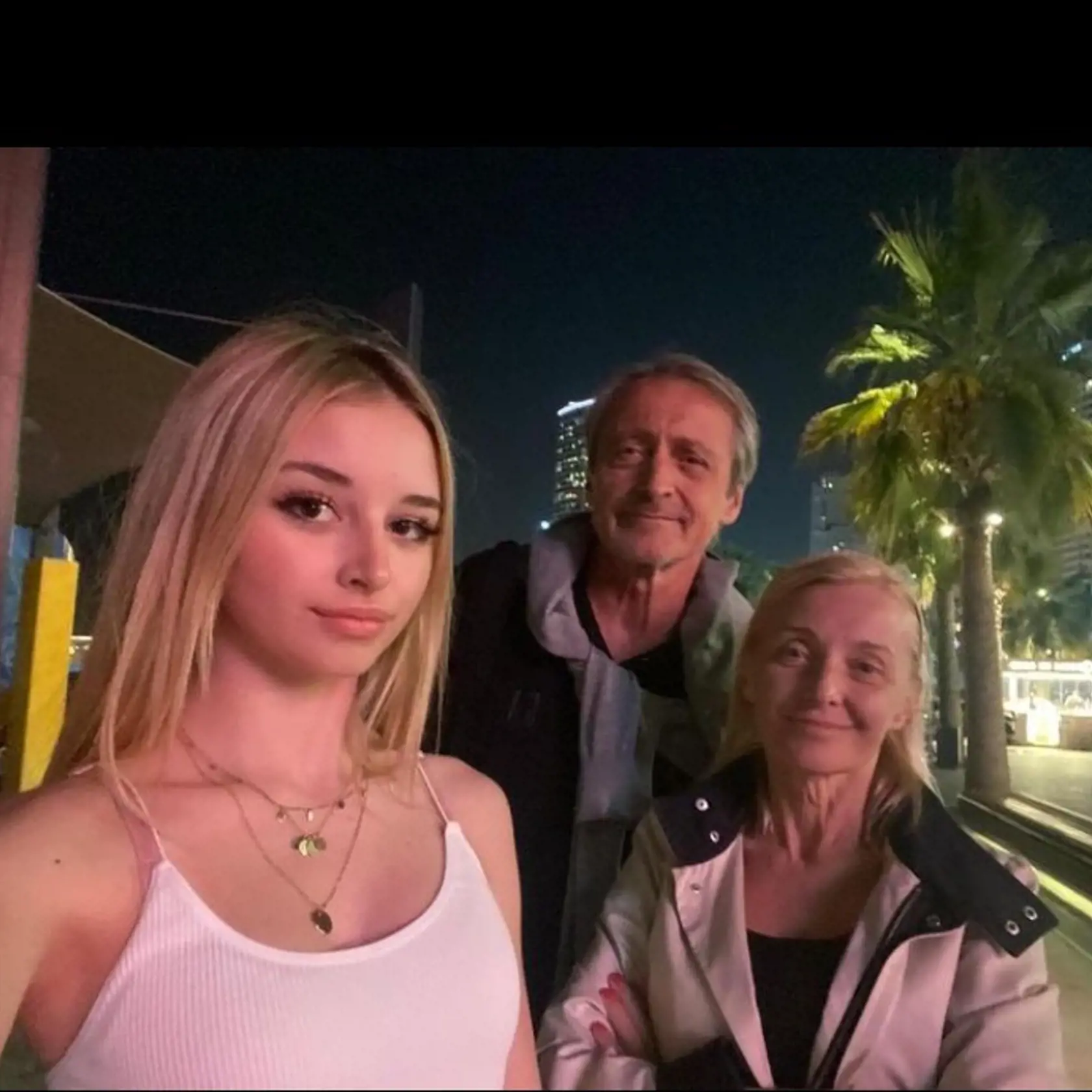 Posledná rodinná fotografia z Izraela. Po tejto návšteve Stropnický poslal Žilkovej mail, že sa chce rozviesť.