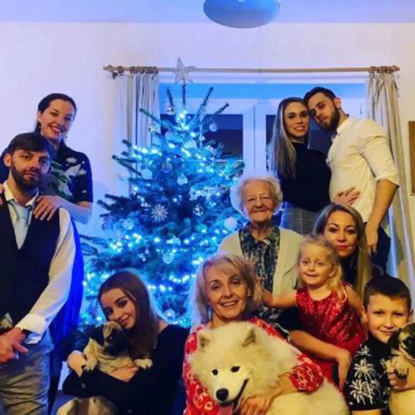 Veronika Žilková s rodinou.