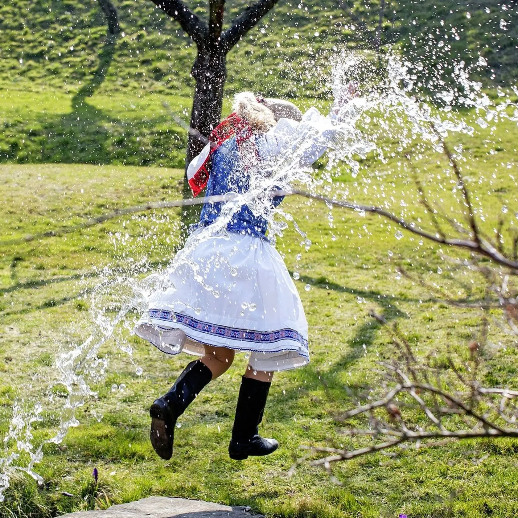 ...no obľúbená „šporťáčka“ sa spŕške vody nevyhla.