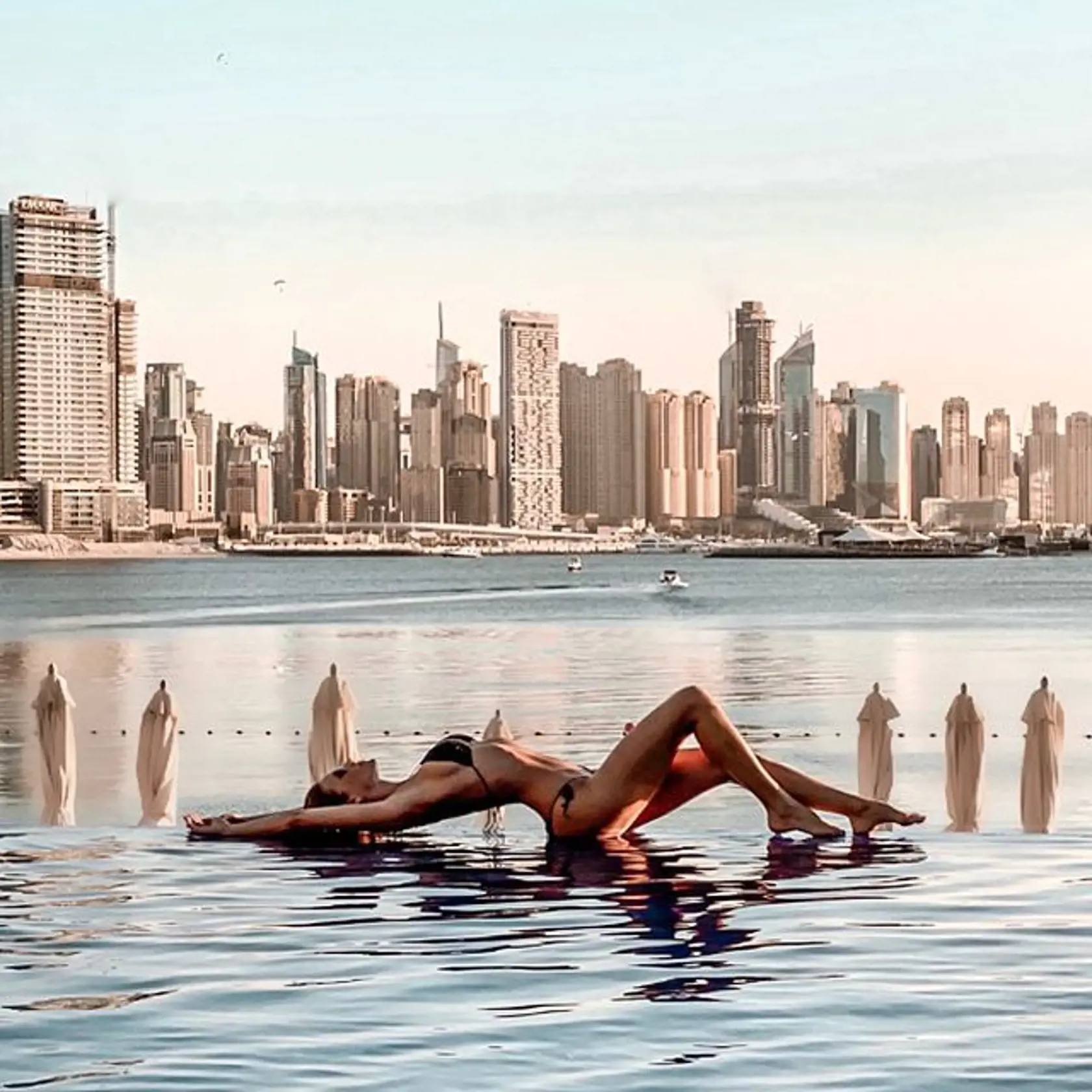 Andrea Verešová oddychuje v Dubaji.