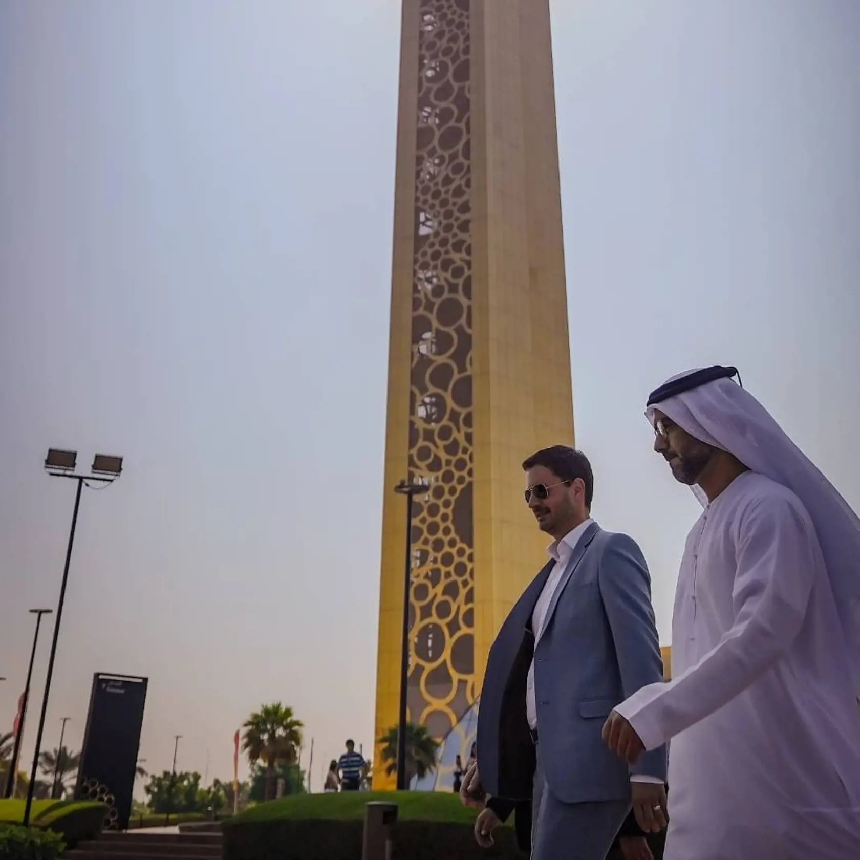 Premiér Eduard Heger počas návštevy EXPO Dubaj 2020. 