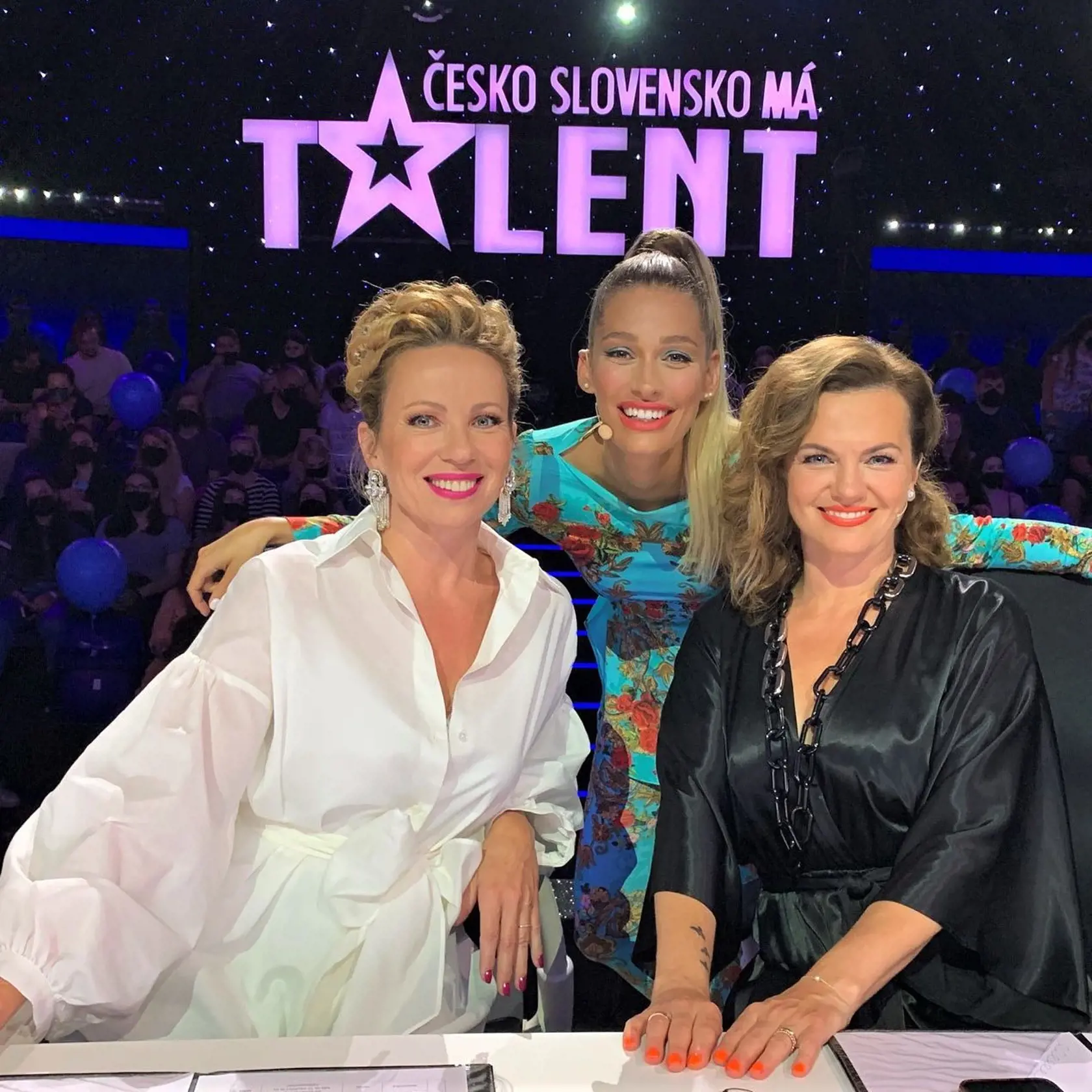 Diana Mórová, Jasmina Alagič a Marta Jandová.