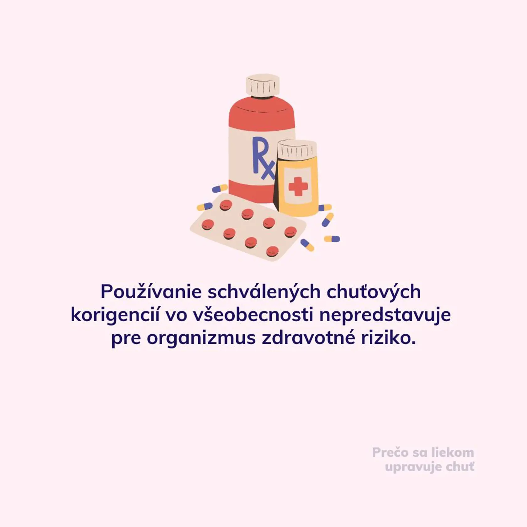Prečo sa liekom upravuje chuť?