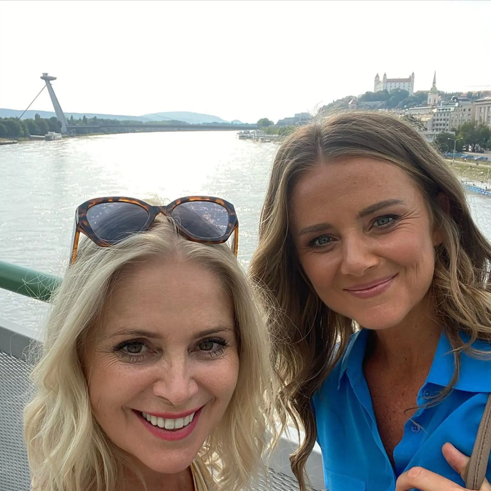 Zuzana Vačková a tenistka Daniela Hantuchová