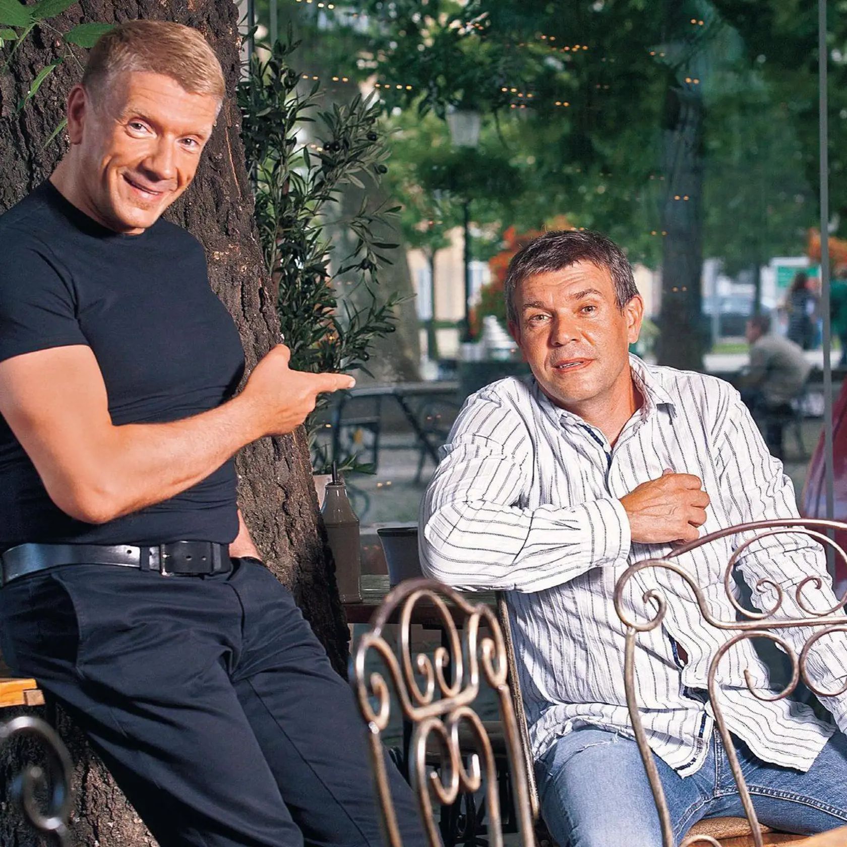 Richard Stanke si z brata Roberta rád uťahoval.