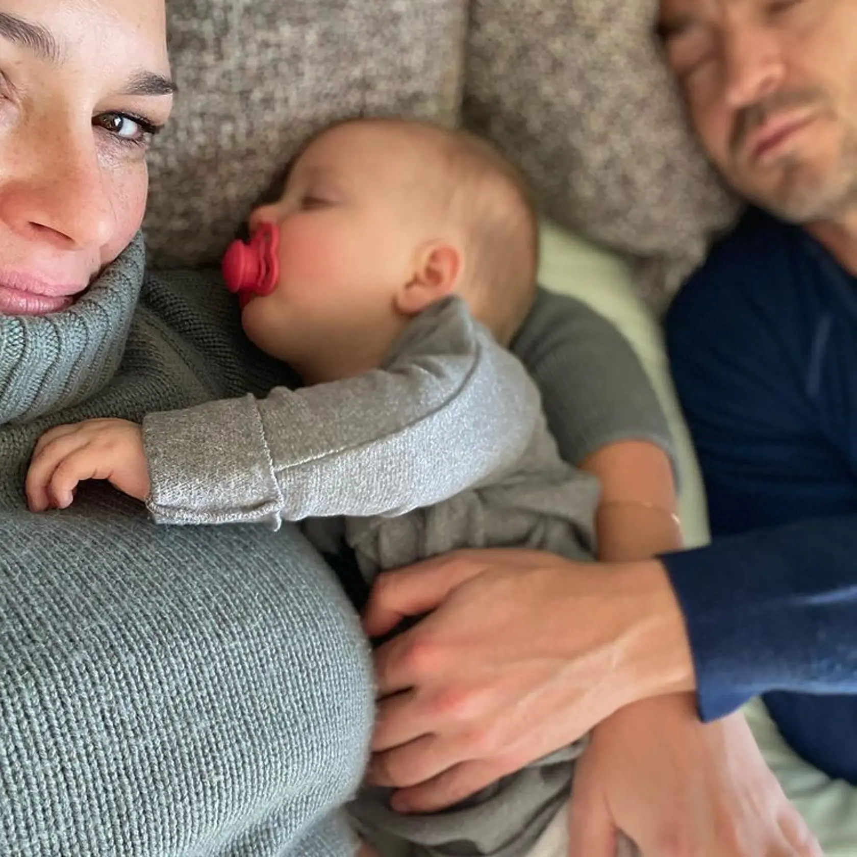 Alena Šeredová sa teší z troch krásnych detí.