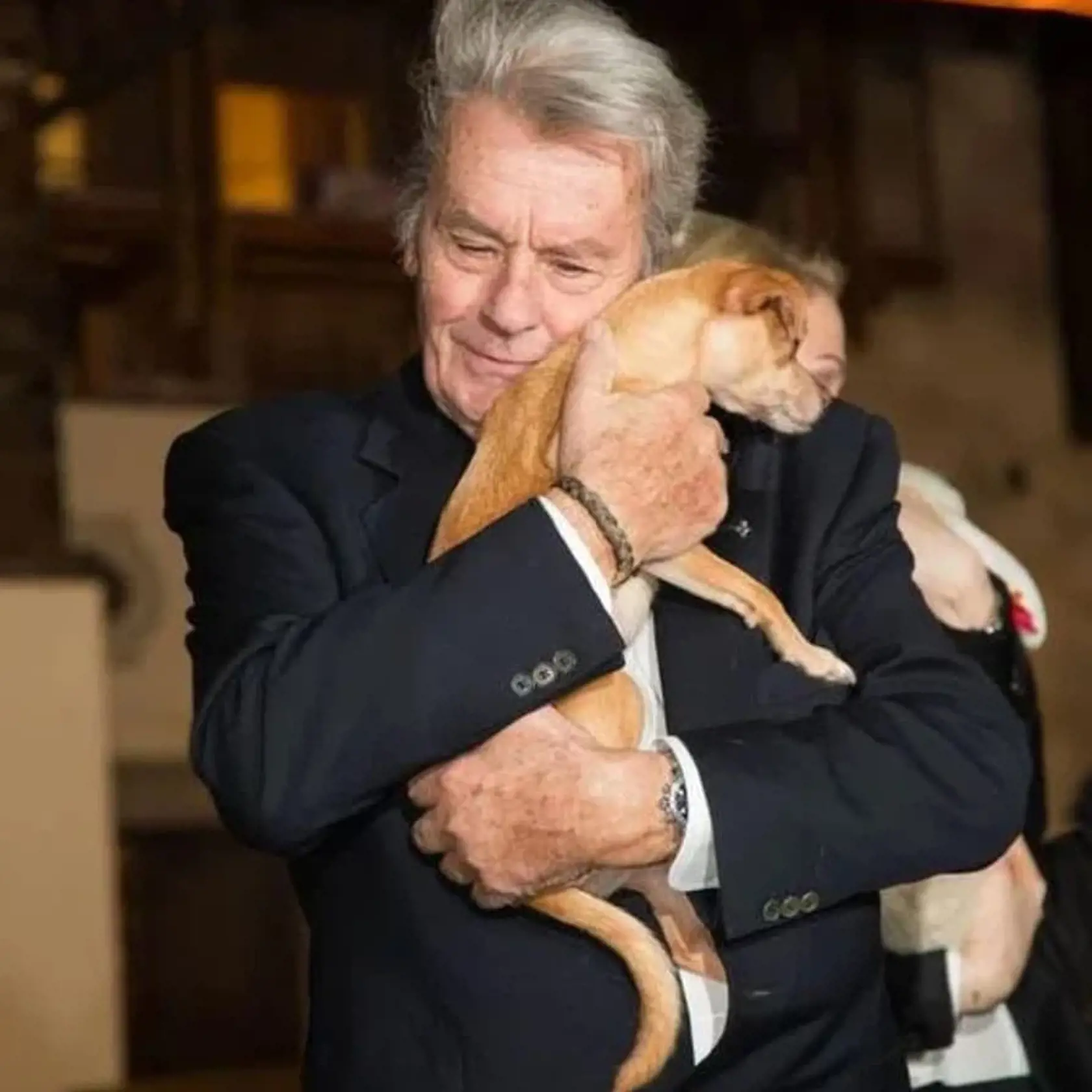 Jedine psi ho bezpodmienečne milovali, myslela si Alain Delon.