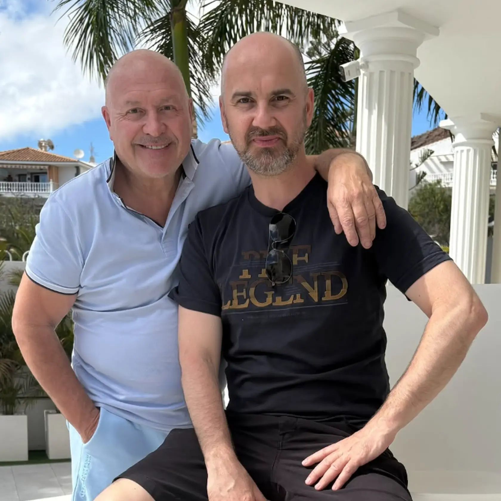 Michal David a Igor Timko na Tenerife. 