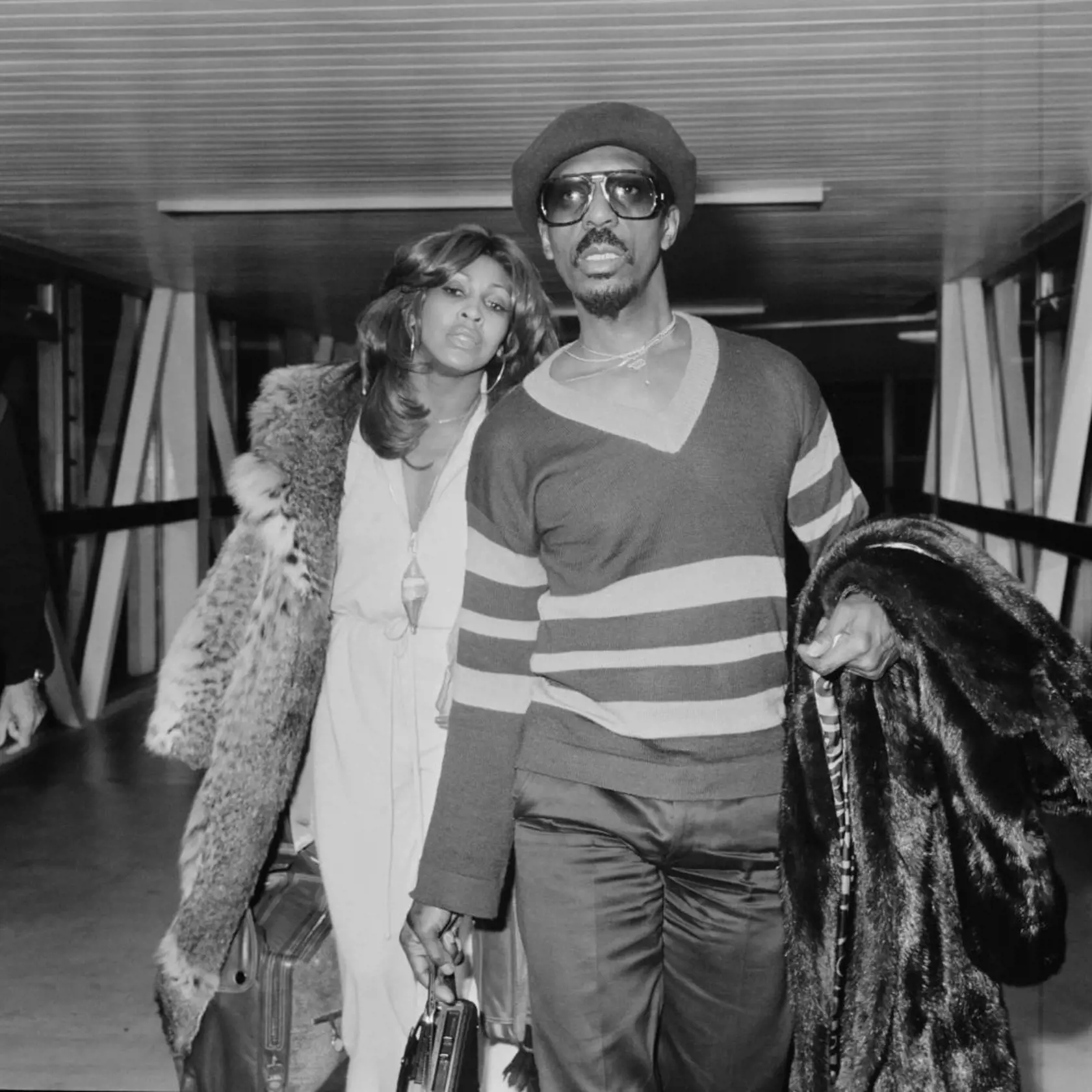 Ike and Tina Turnerovci na fotke z roku 1975