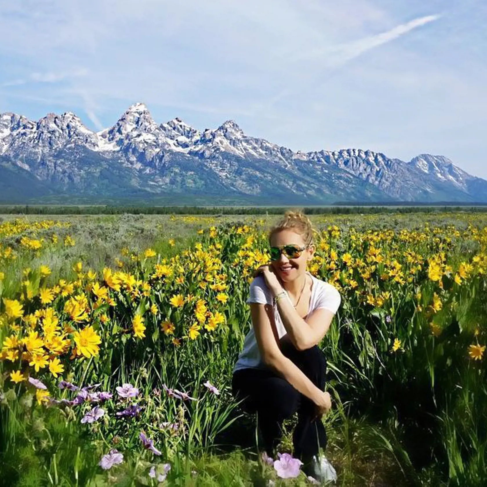 "Toto miesto je skutočný raj na zemi," teší sa Thalía. S rodinkou dovolenkuje v americkom Jackson Hole Wyoming.