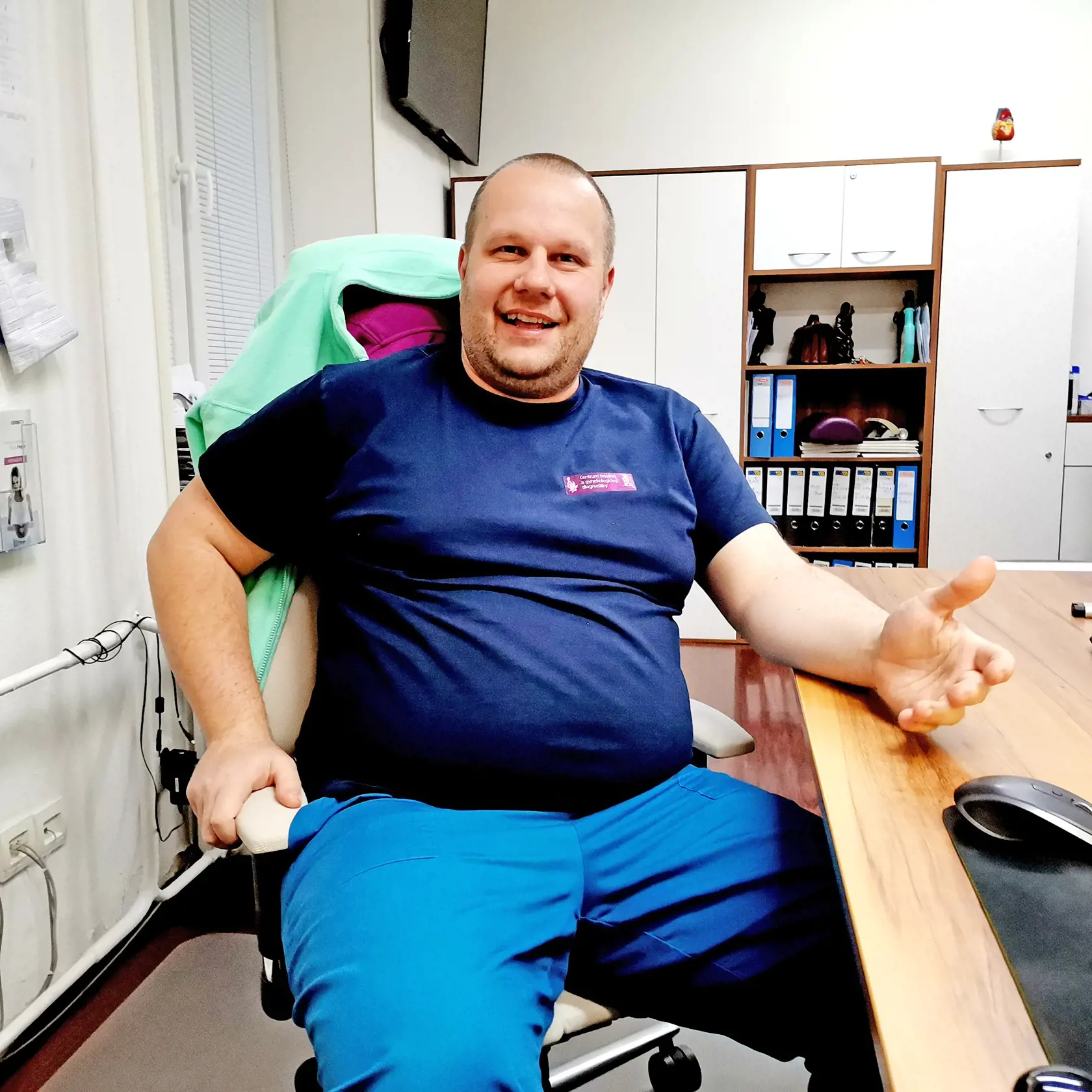 Aj doktor MARTIN JUHÁS bol šťastný, že Veronikina riziková gravidita dopadla dobre.  (archívne foto)