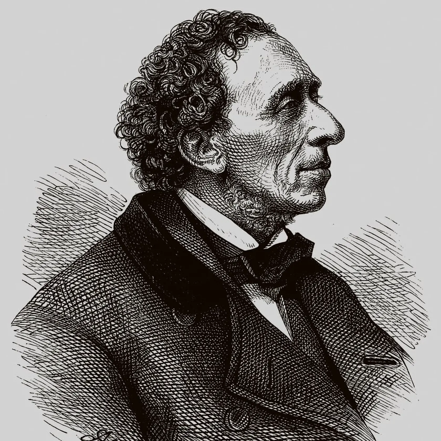 Hans Christian Andersen (†70)