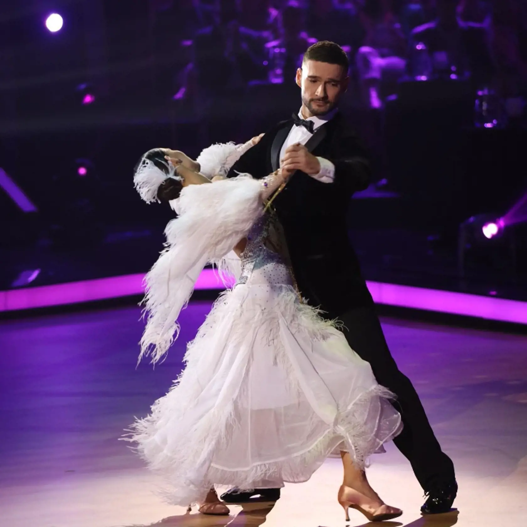 Vratko Sirági tancoval ako druhý semifinálový tanec slowfox.