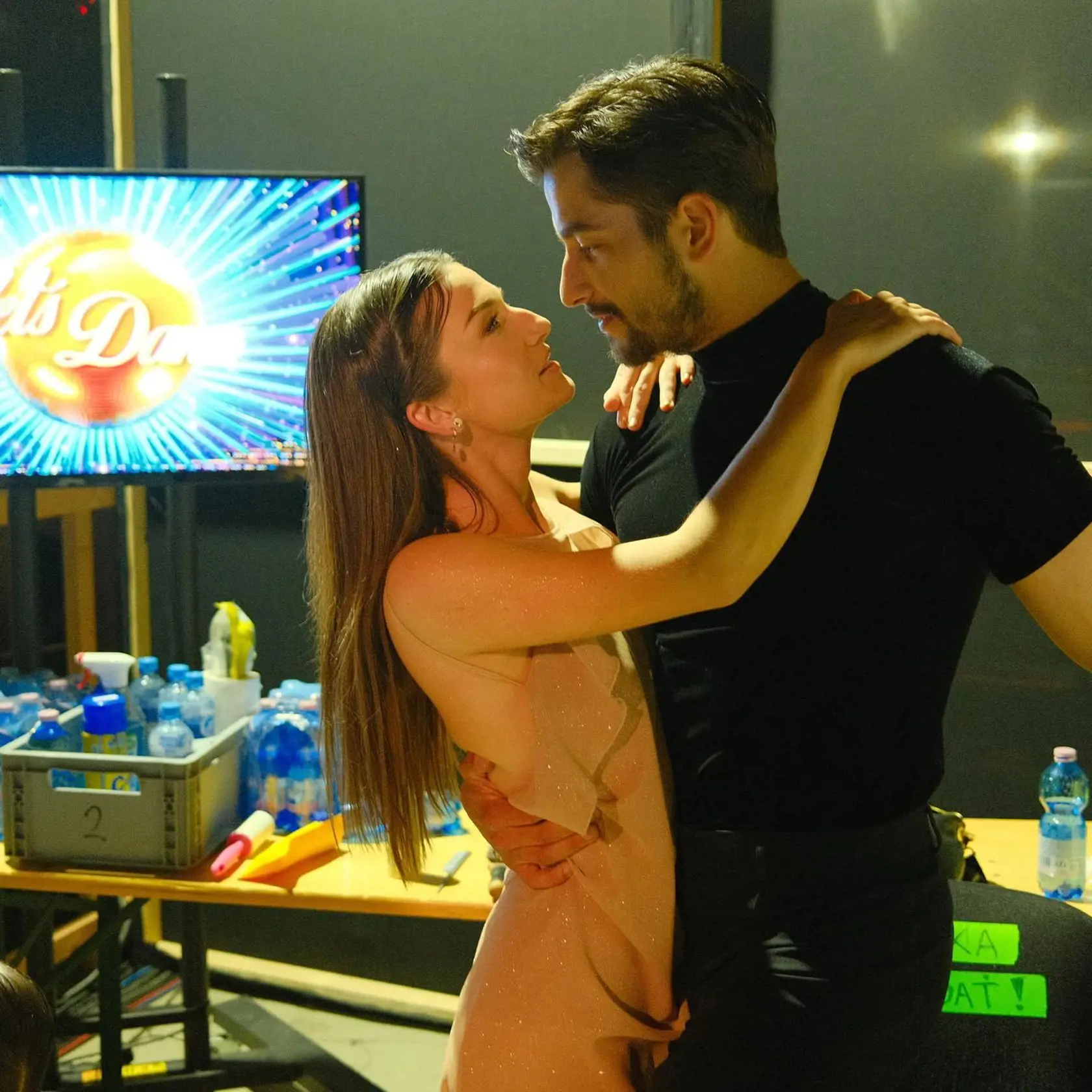 Petra Dubayová a Jakub Jablonský počas Let´s Dance turné.