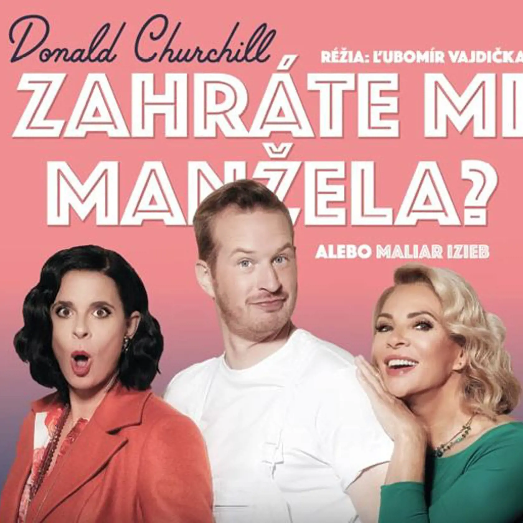 Zdena Studenková v divadelnej hre Zahráte mi manžela?