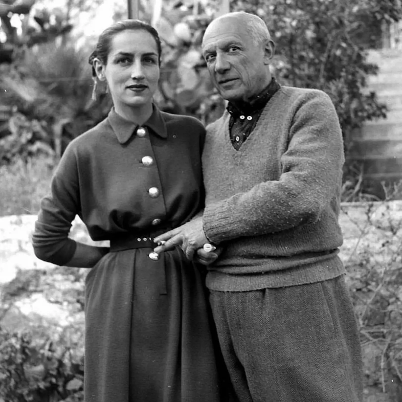 Pablo Picasso a Francoise Gilotová - 40 rokov.