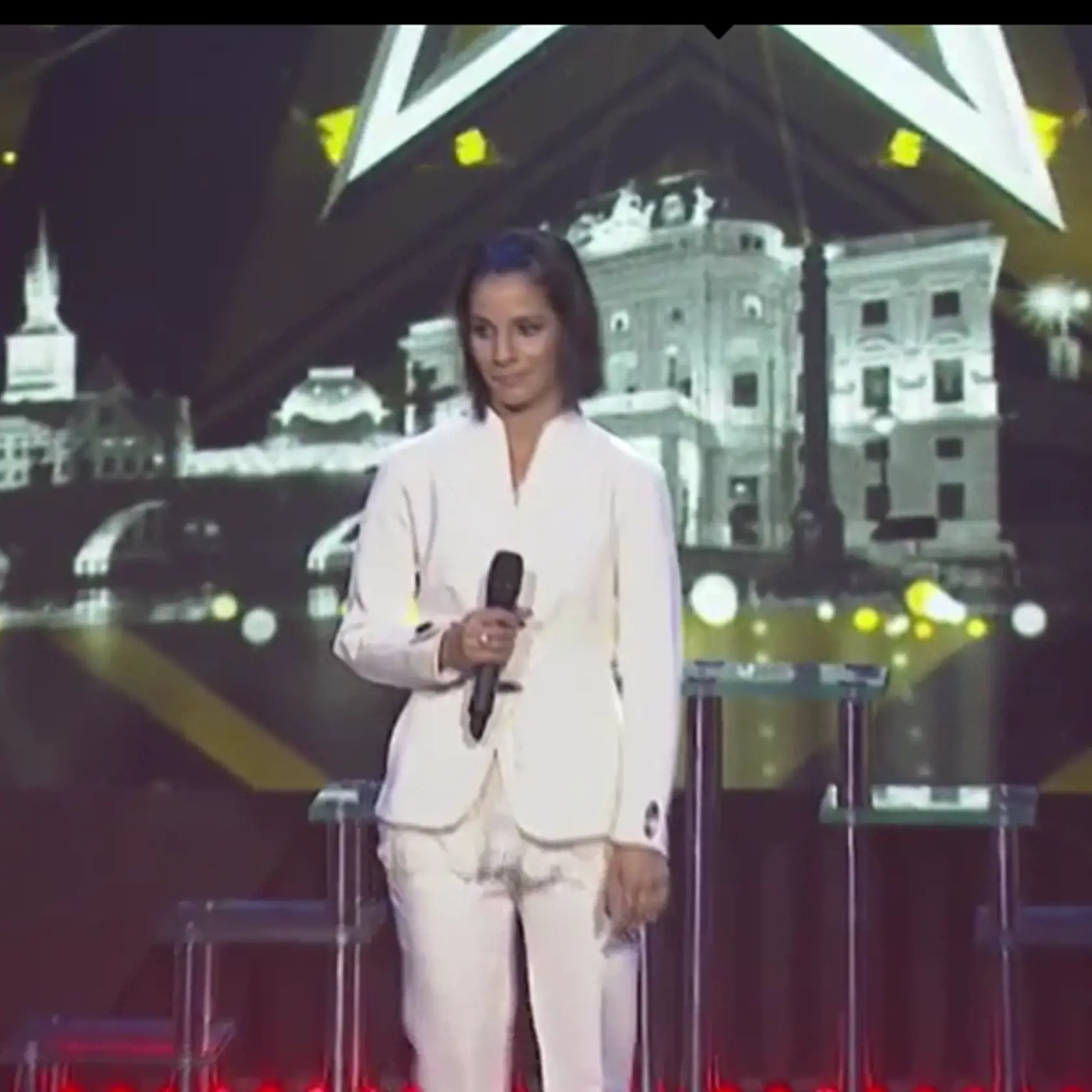Gyongyi Bodišová v Talente.