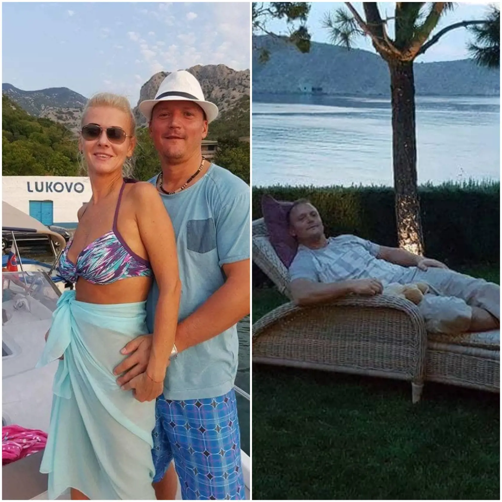 Monika Jankovská s manželom Tiborom na dovolenke v Chorvátsku