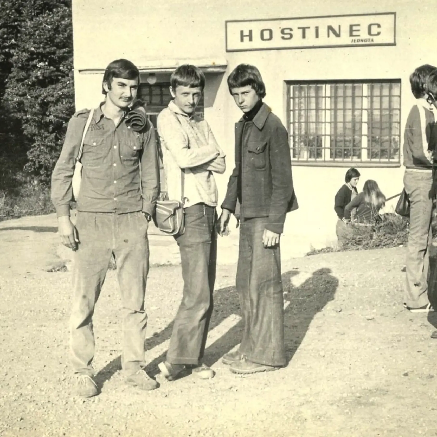 Jedna z historických fotografií, kde je Peter Nagy.