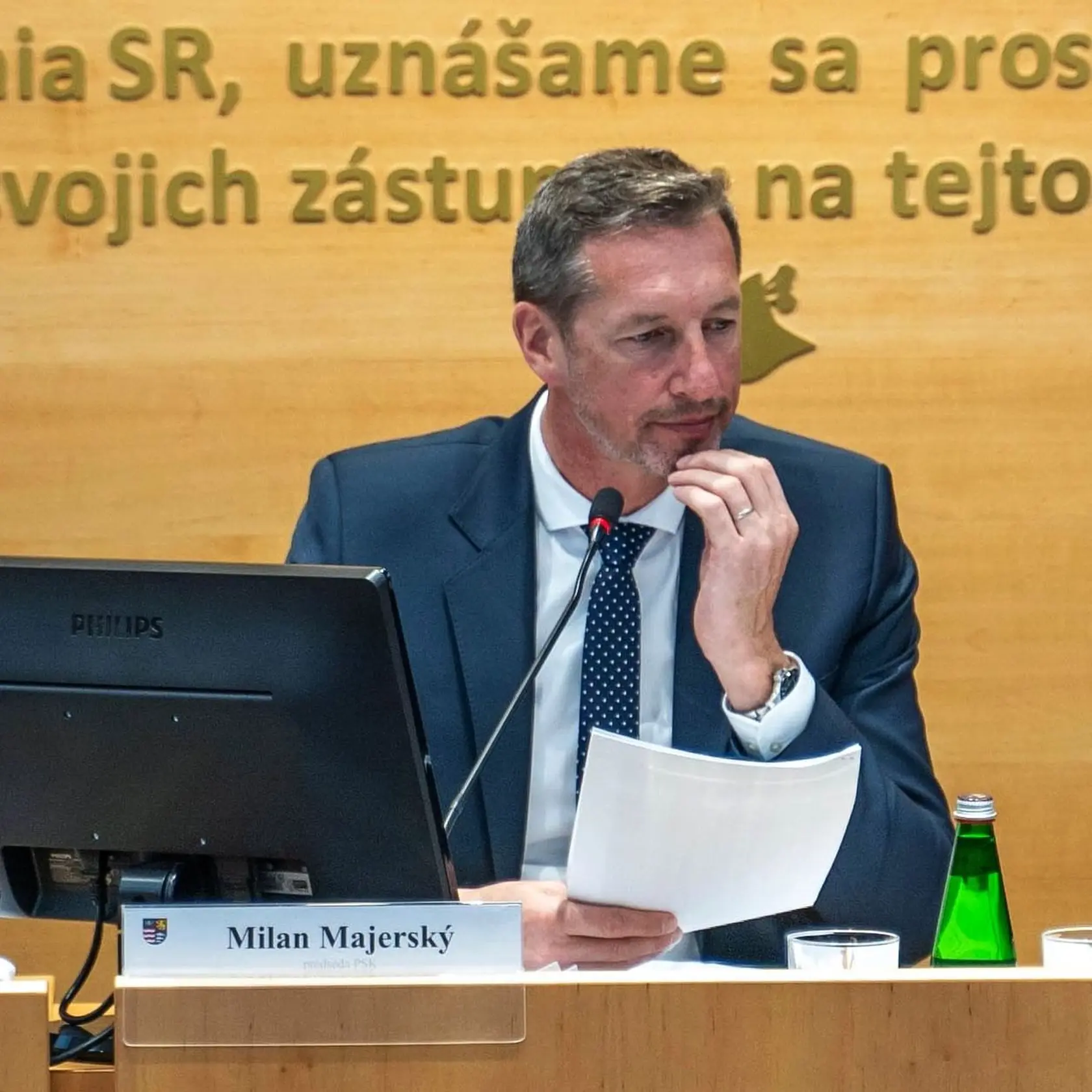 Líder KDH Milan Majerský, nie je iba opozičným parlamentným poslancom, ale aj šéfom Prešovského samosprávneho kraja.