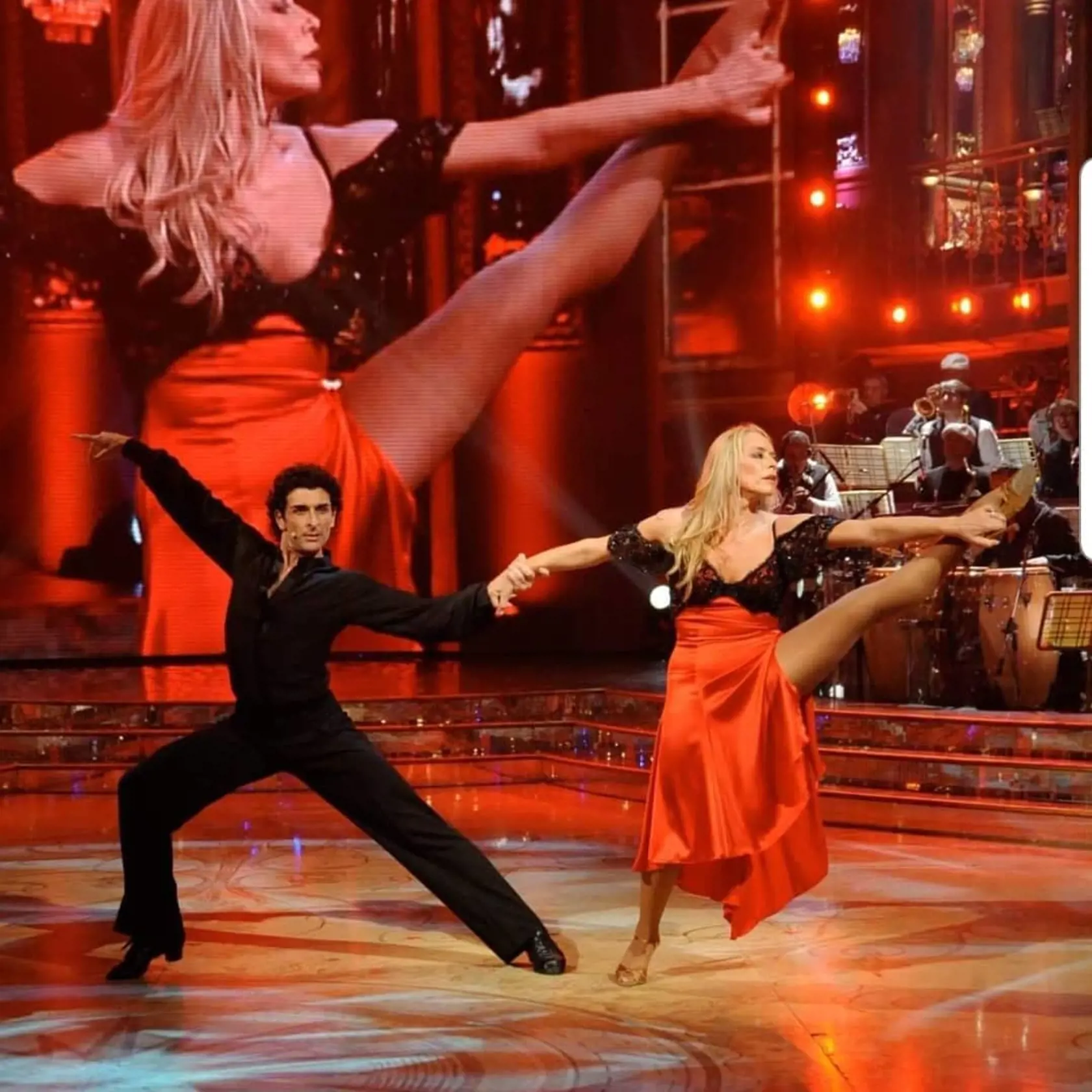 Barbara si zatancovala aj v talianskej verzii Let´s dance