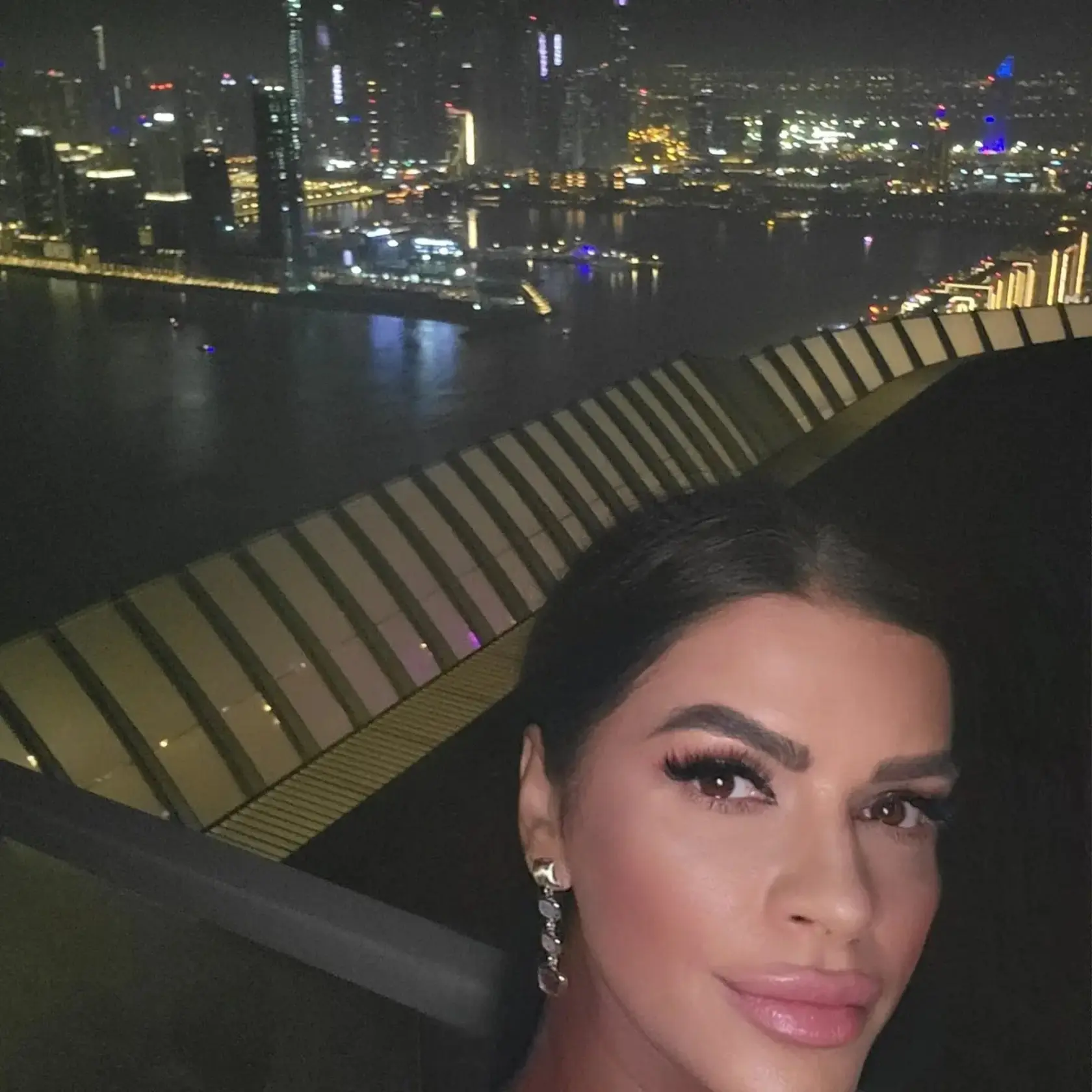 Silvia Šarközi v Dubaji