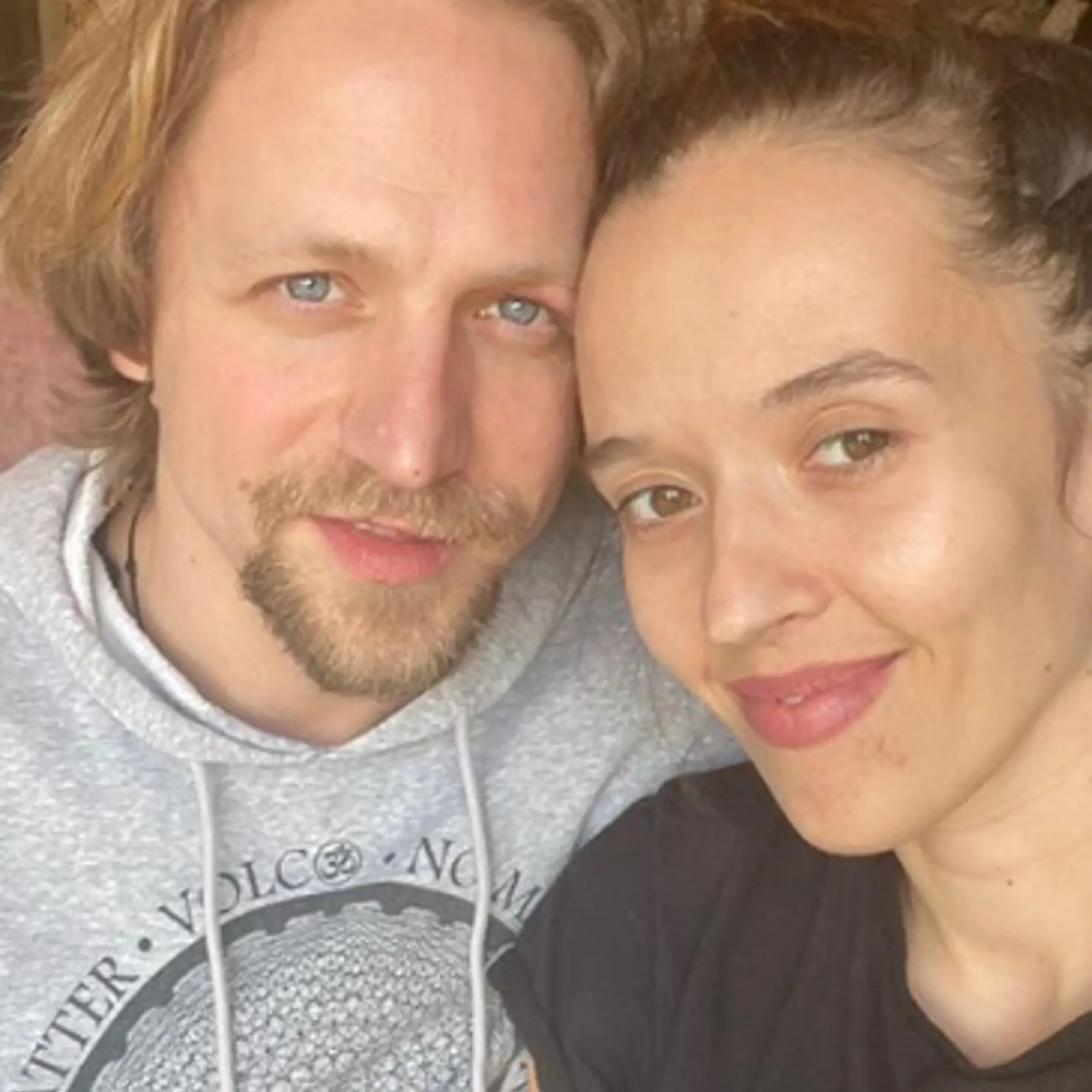 Tomáš Klus a jeho manželka Tamara.