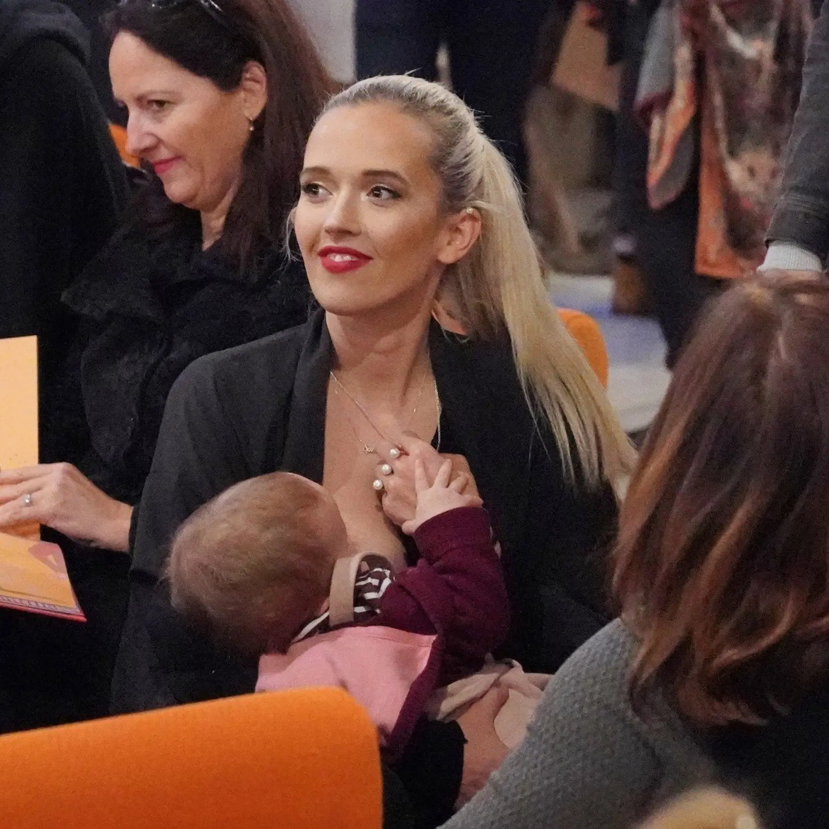 Tamara Klusová je zástankyňou dojčenia na verejnosti.