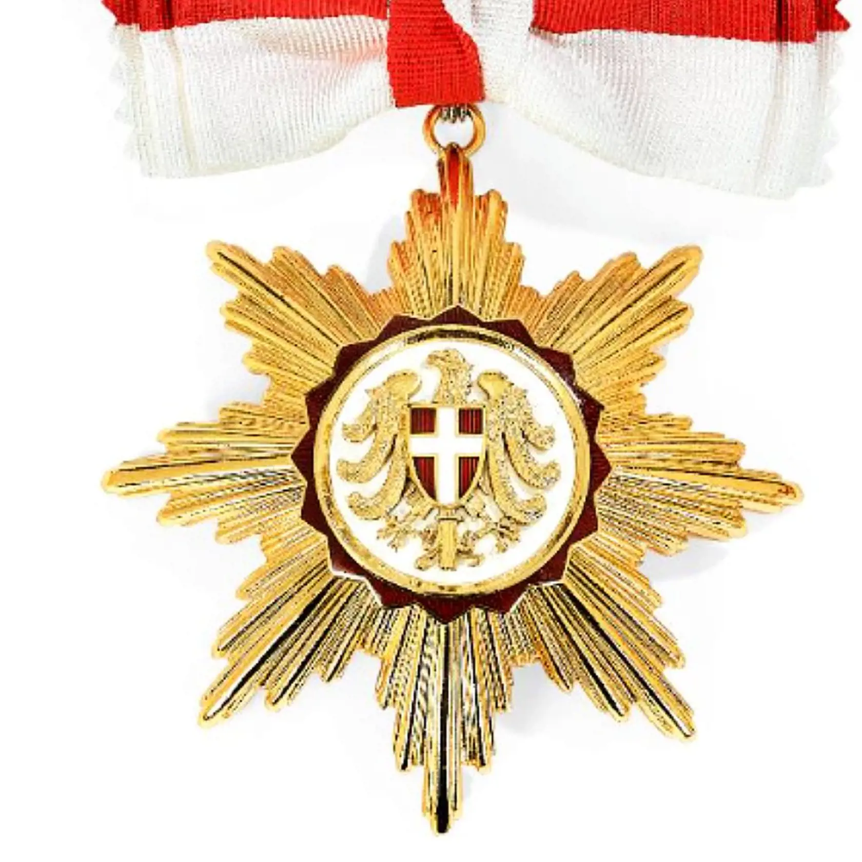 Vyznamenanie Rakúskej republiky, čestný kríž I. triedy za vedu a umenie, zlaté vyznamenanie za zásluhy mesta Viedne. Predané za: 1 562 eur. Vyvolávacia cena: 300 eur.