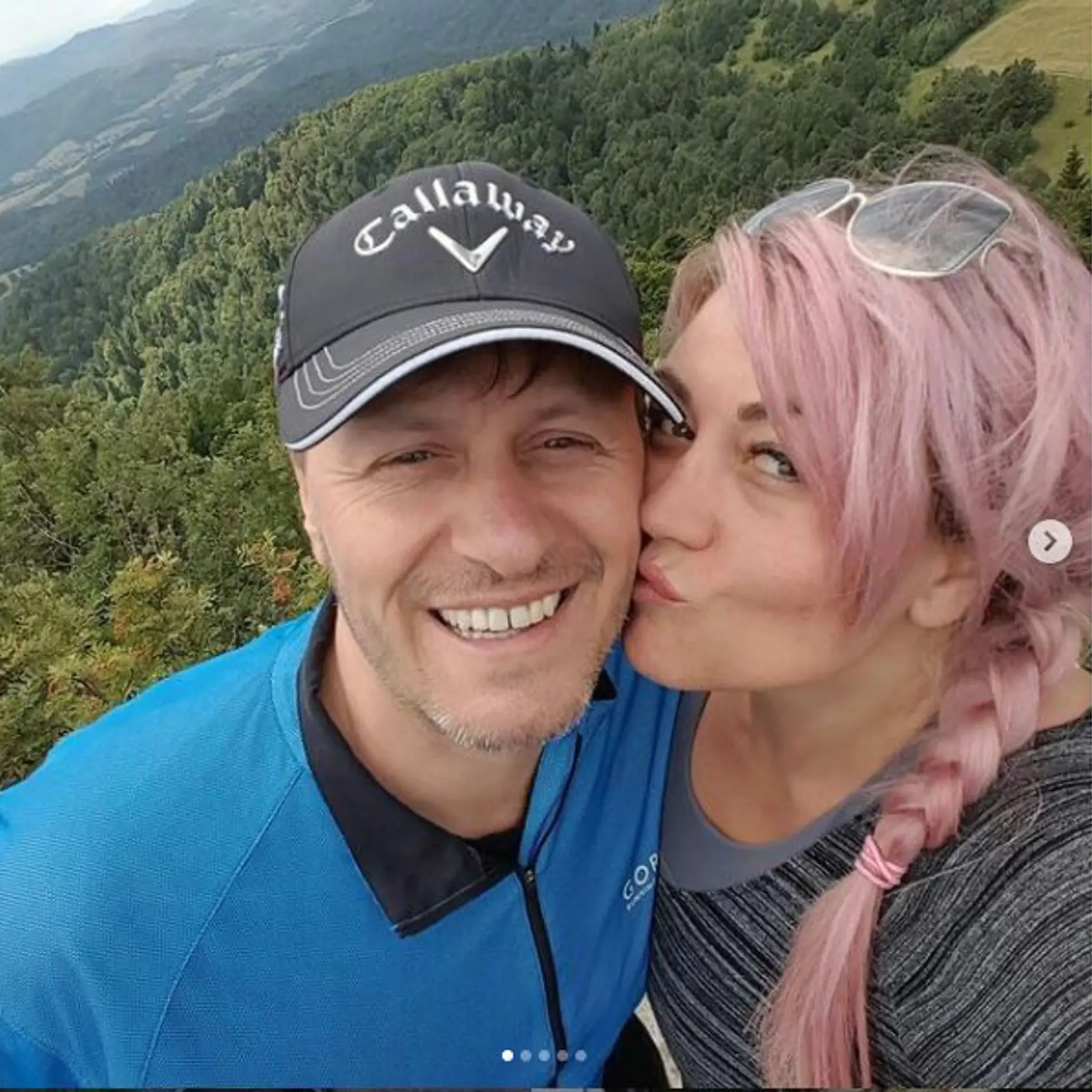 Julo Viršík s manželkou Adrianou.