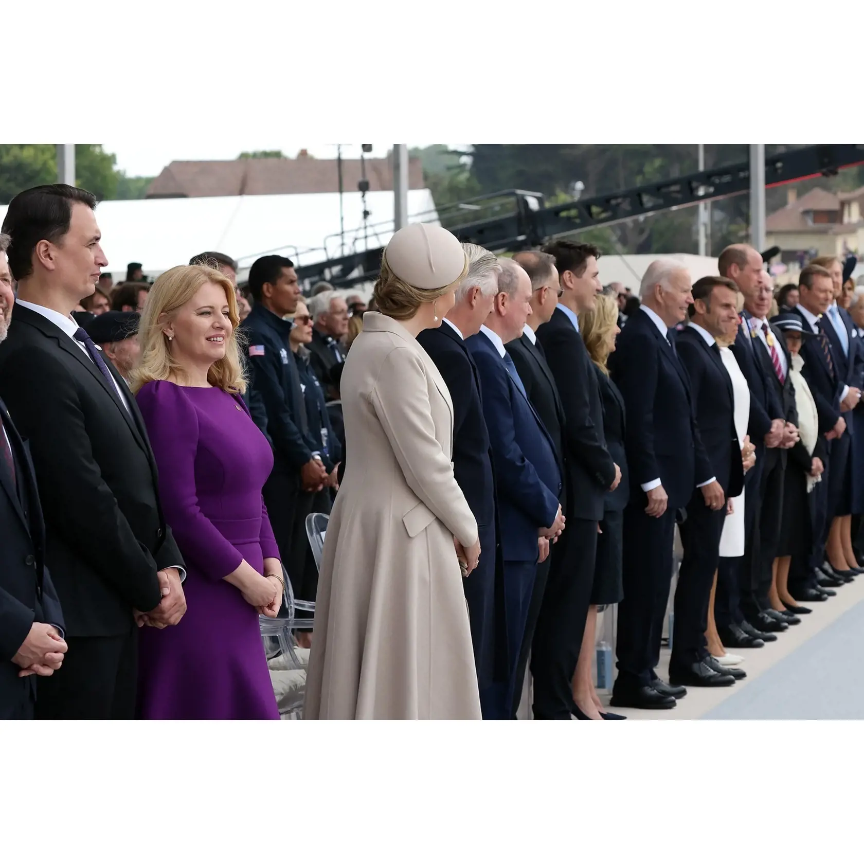Zuzana Čaputová sa zúčastnila na oslavách 80.výročia vylodenia spojencov v Normandii, známeho ako deň D.