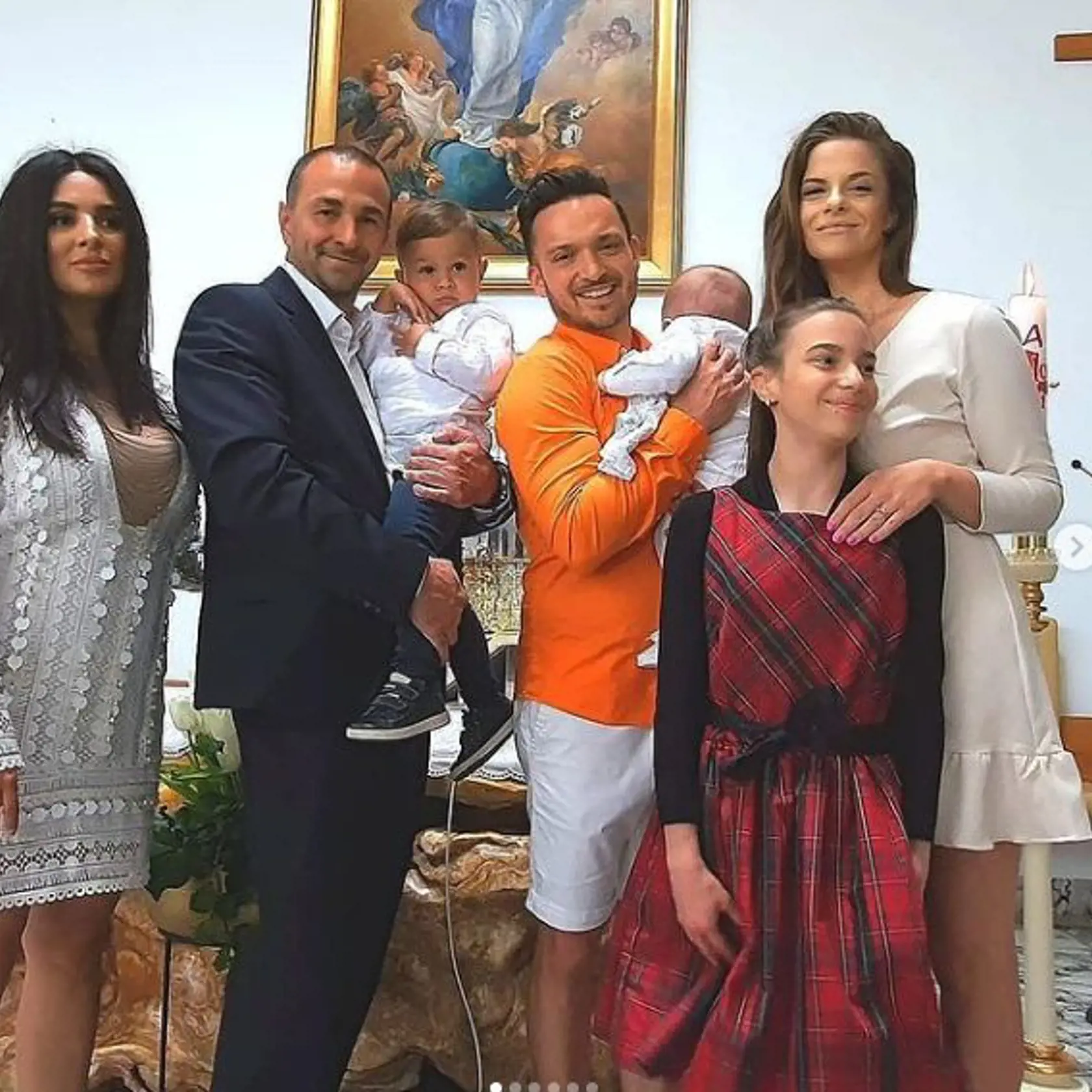 Máj 2021: Manželia Pappovci pokrstili synčeka Lea.