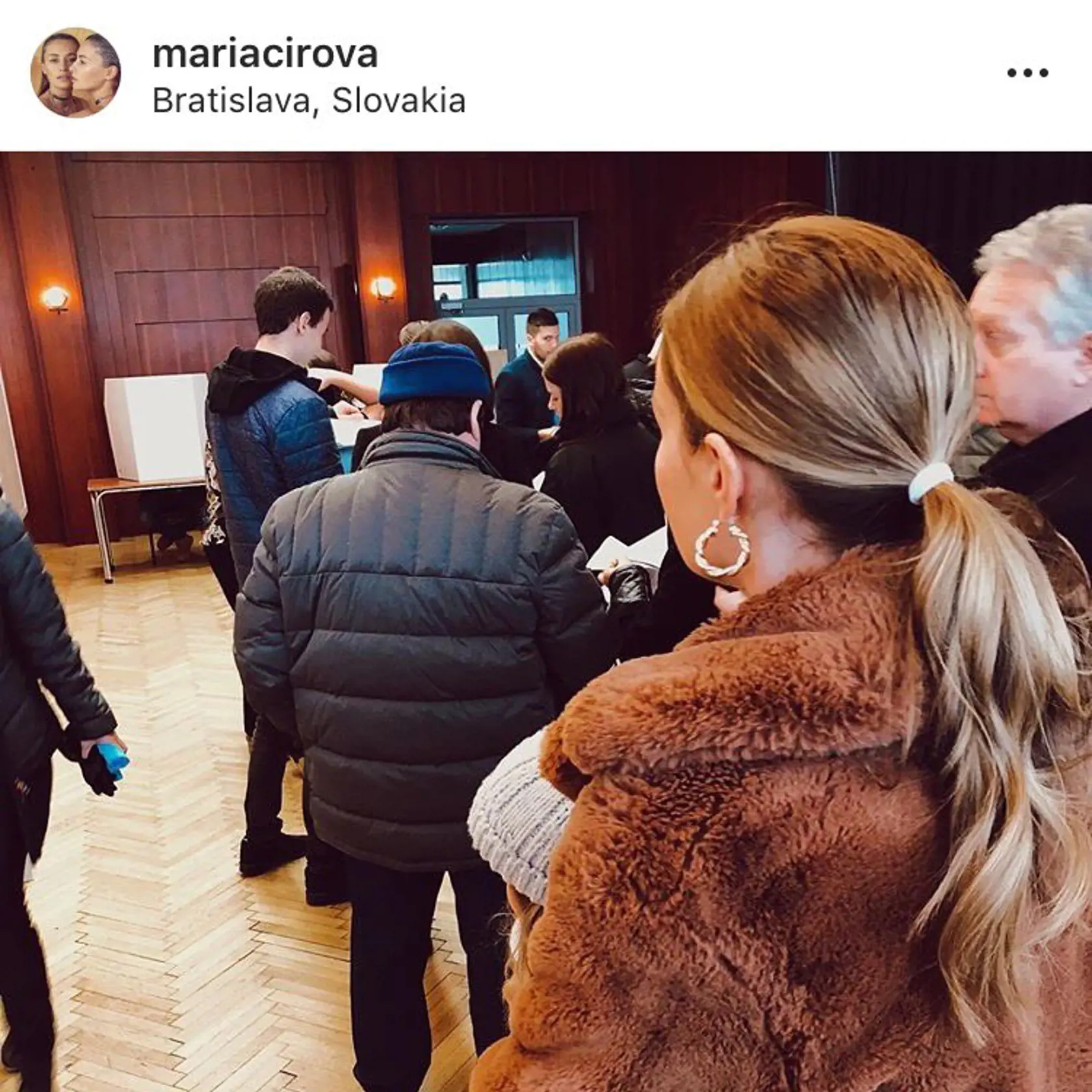 Mária Čírová si tiež musela počkať v rade.