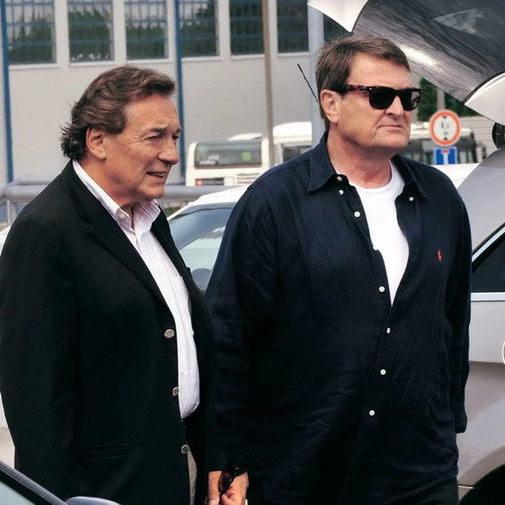 Karel Gott s kamarátom skladateľom Ladislavom Štaidlom.