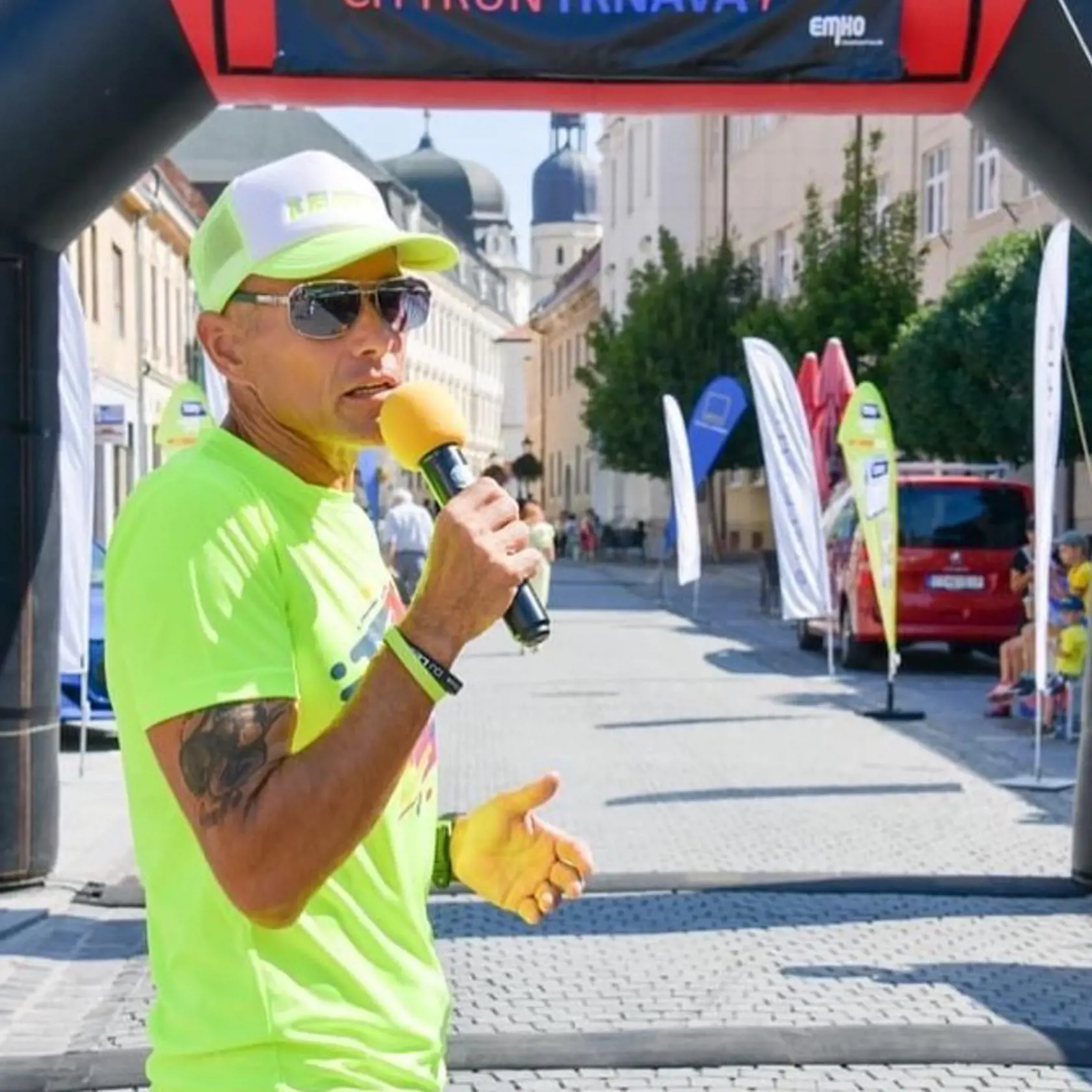 Milan Leskovský bol aktívny športovec a moderátor viacerých triatlonových pretekov.