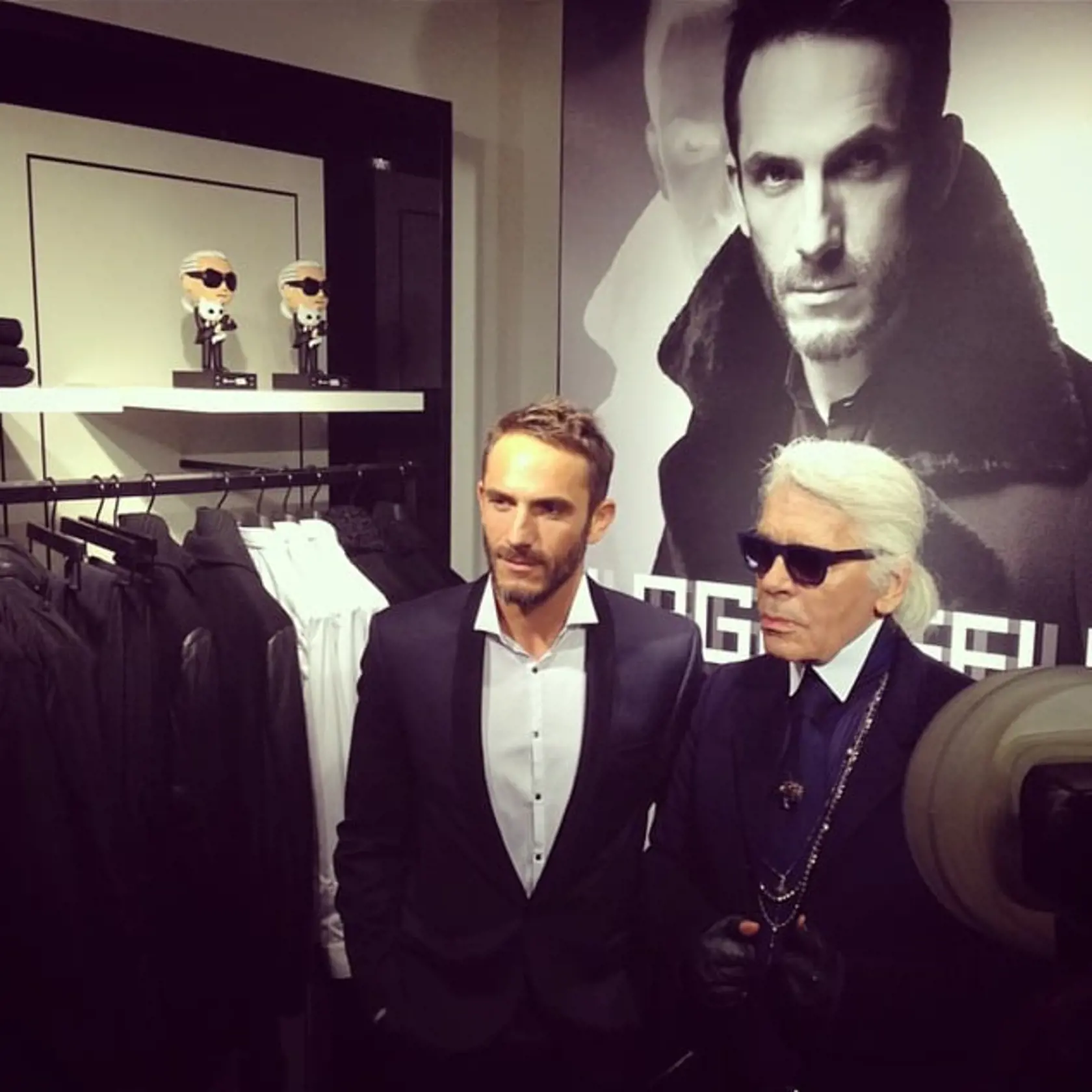 Karl Lagerfeld s bodyguardom