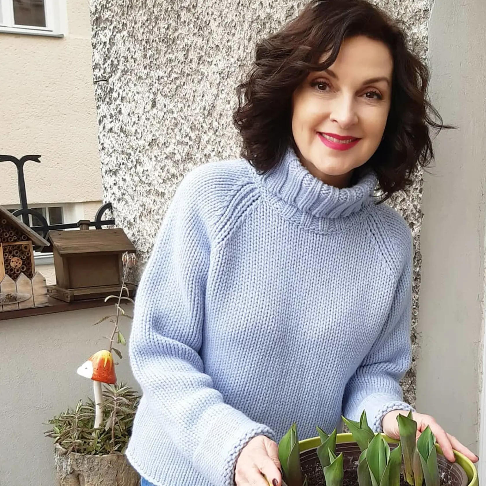 Miluje kvety aj bylinky