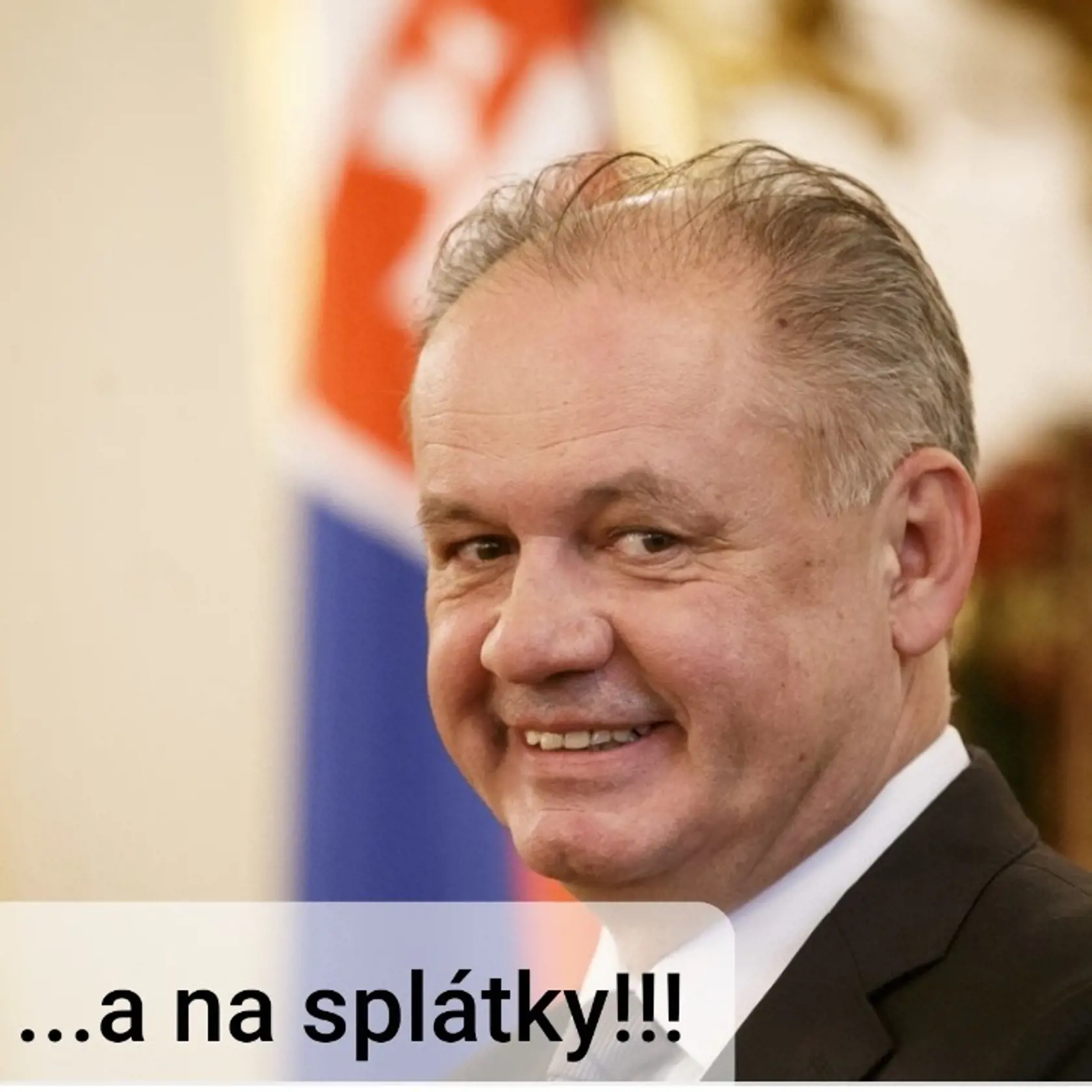 Kajetán Kičura tvrdí, že byty, ktoré si kúpil jeho syn, sa splácať budú. Preto vtipy neobišli ani exprezidenta Andreja Kisku, ktorý mal mať svojho času obchod na splátky.