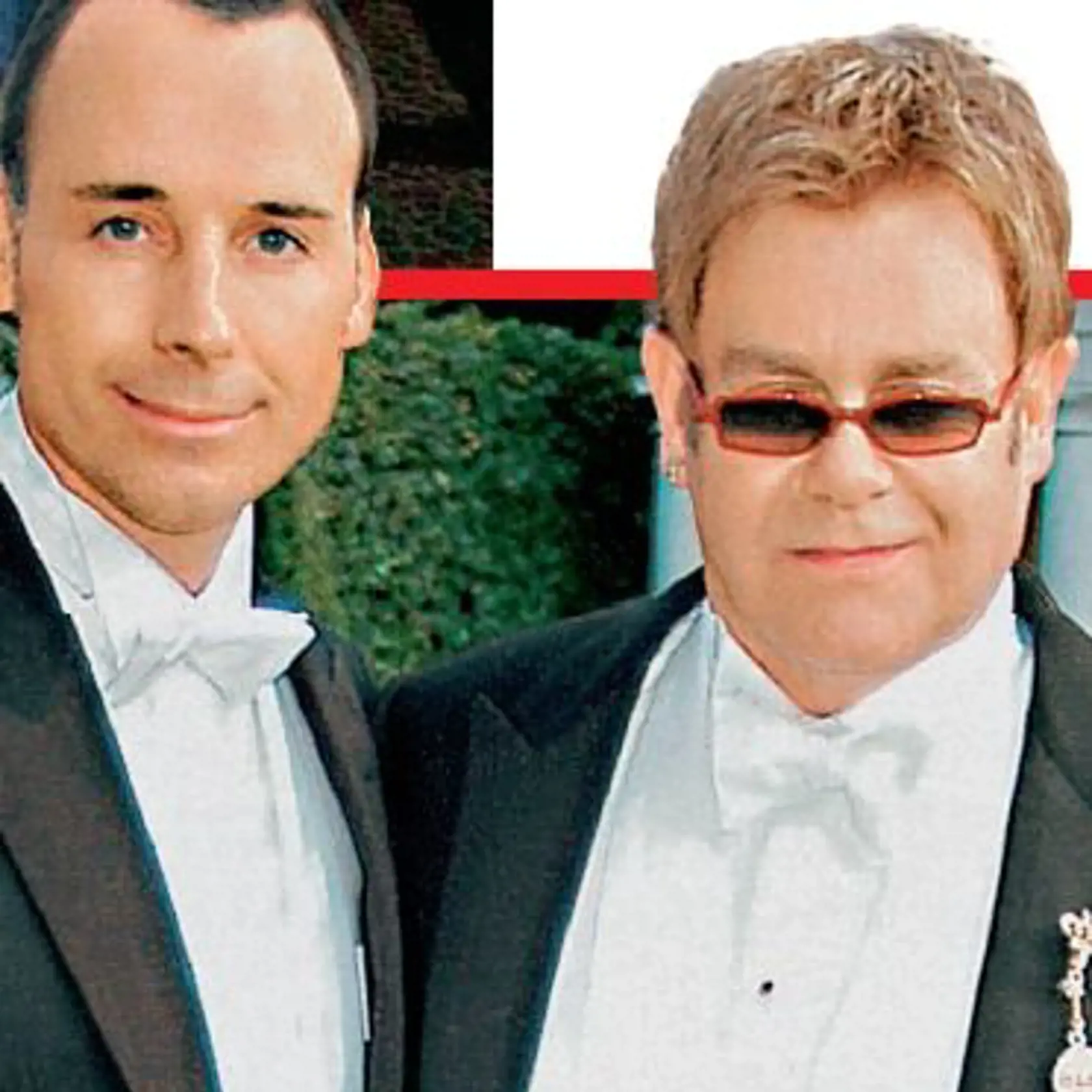 Elton John s partnerom Davidom Furnishom spečatili svoj vzťah sobášom v roku 2006.
