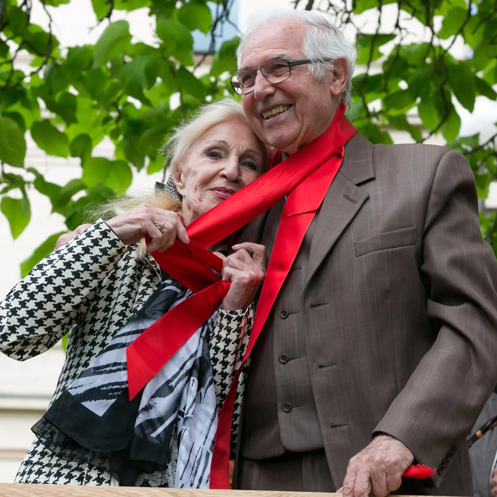 Mária Kráľovičová patrí s Jurajom Sarvašom k najstarším slovenským hereckým legendám.