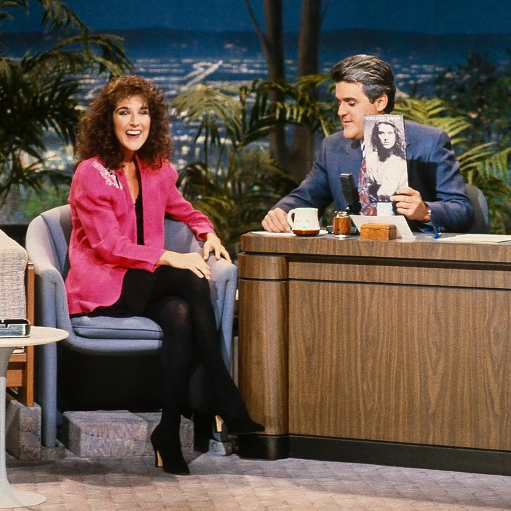 Céline Dion si zaspomínala na rok 1991 a  jeho účesy.