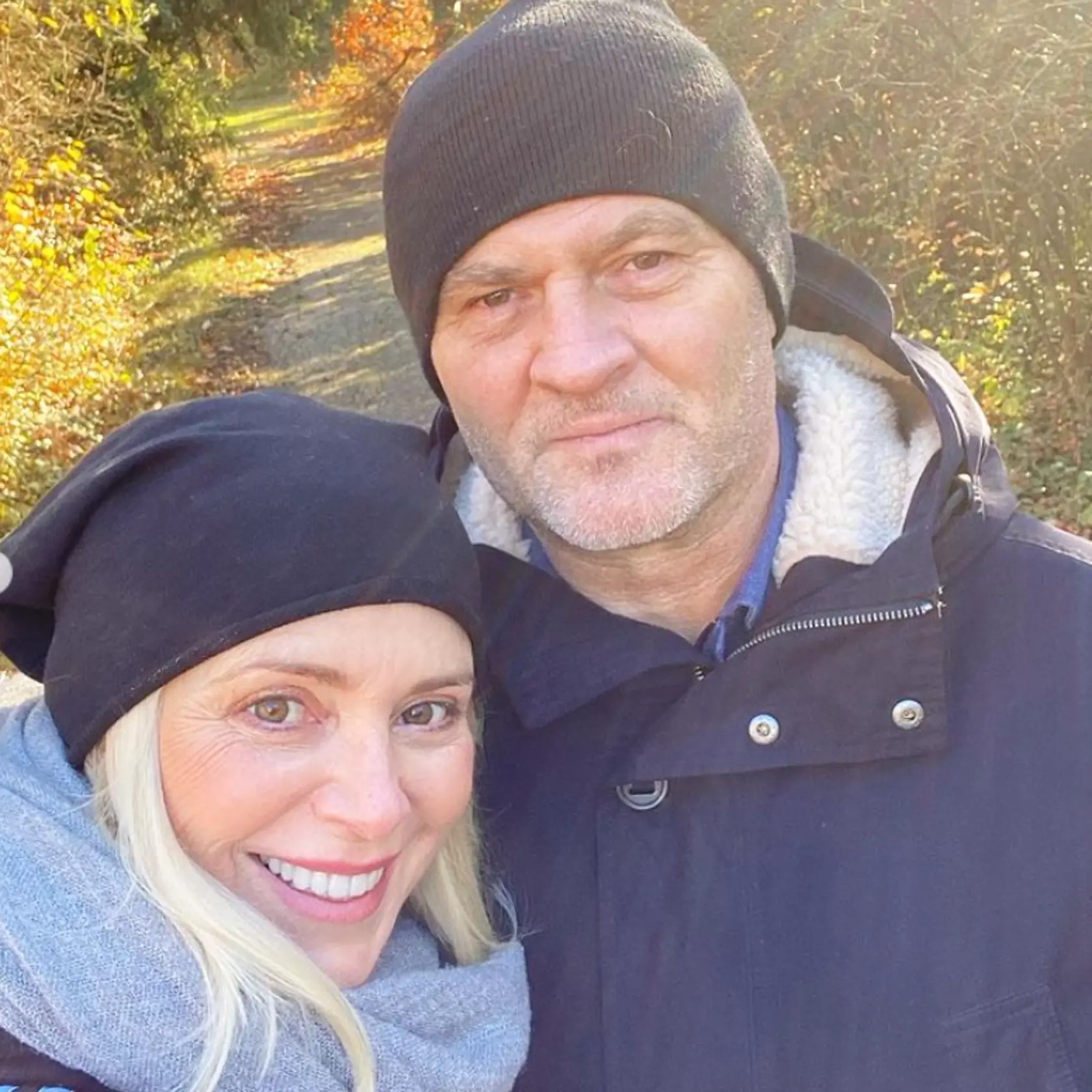 Zuzana Vačková s partnerom.