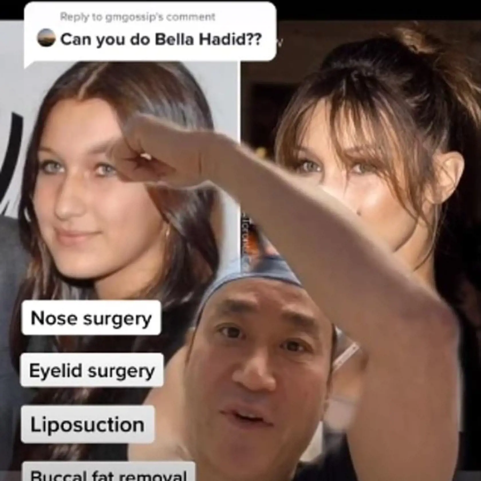 Bella Hadid.