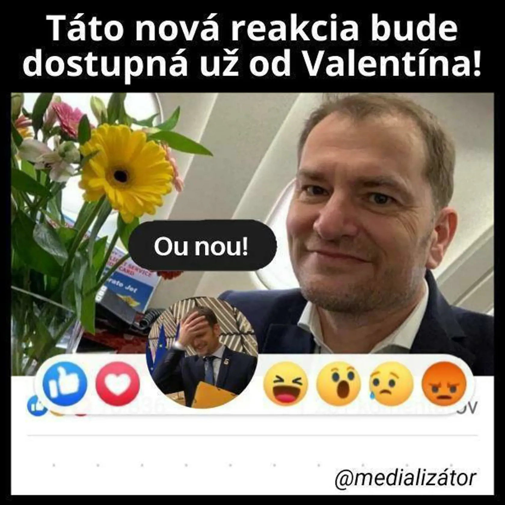 Nový smajlík inšpirovaný Matovičom? Ou nou!