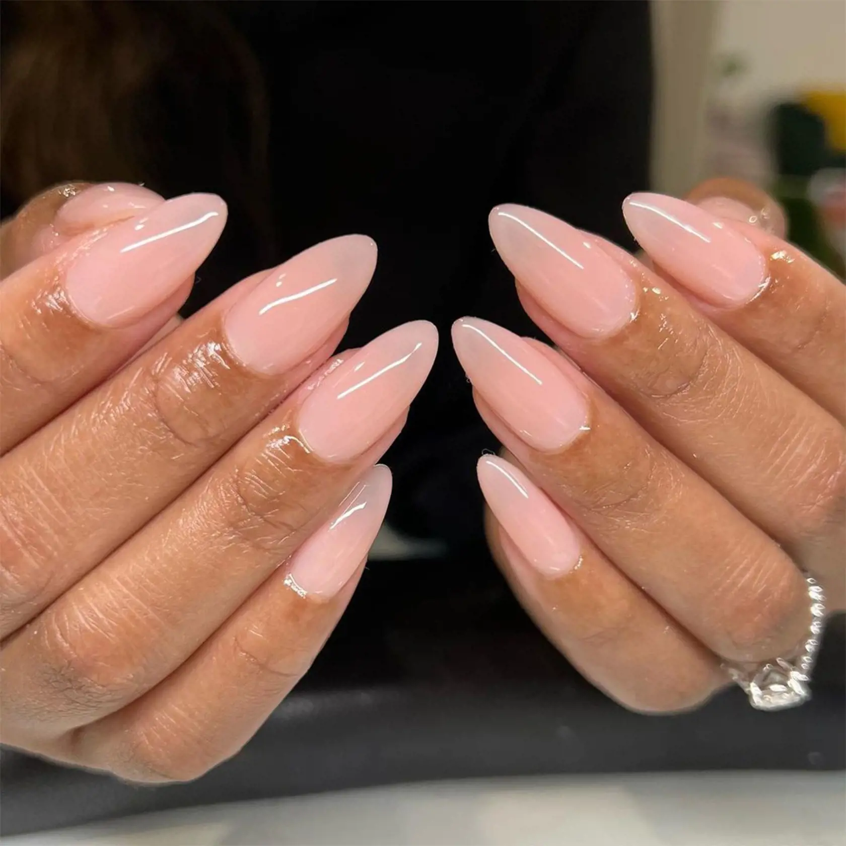 milk nails