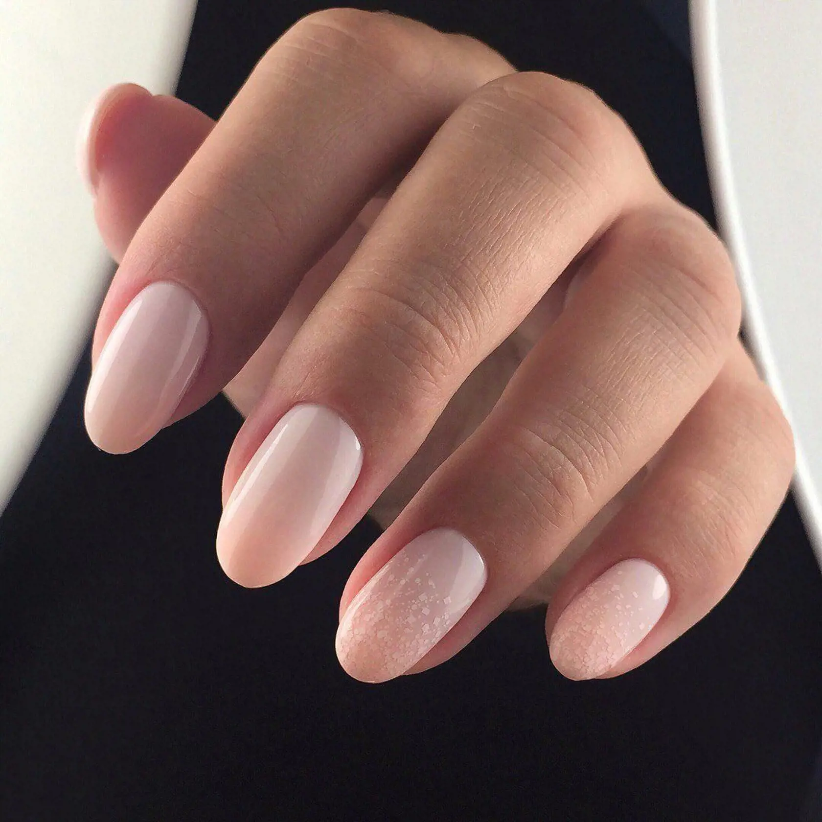 milk nails