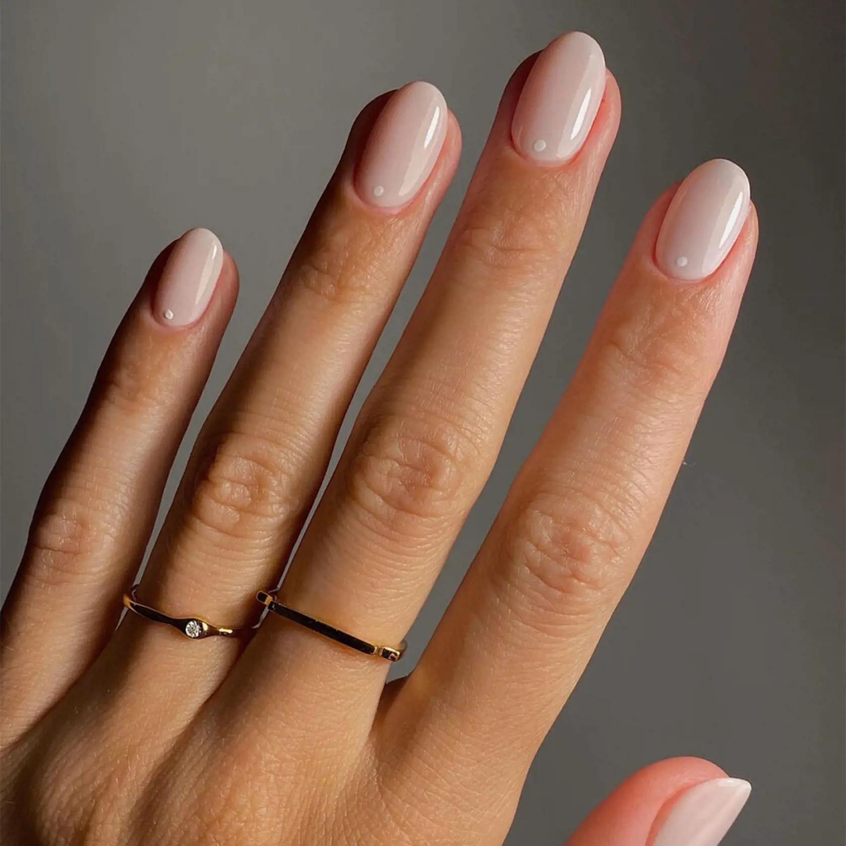 milk nails