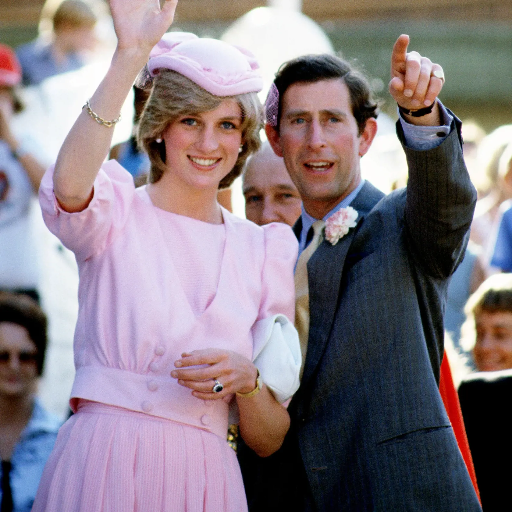 Princezná Diana a princ Charles
