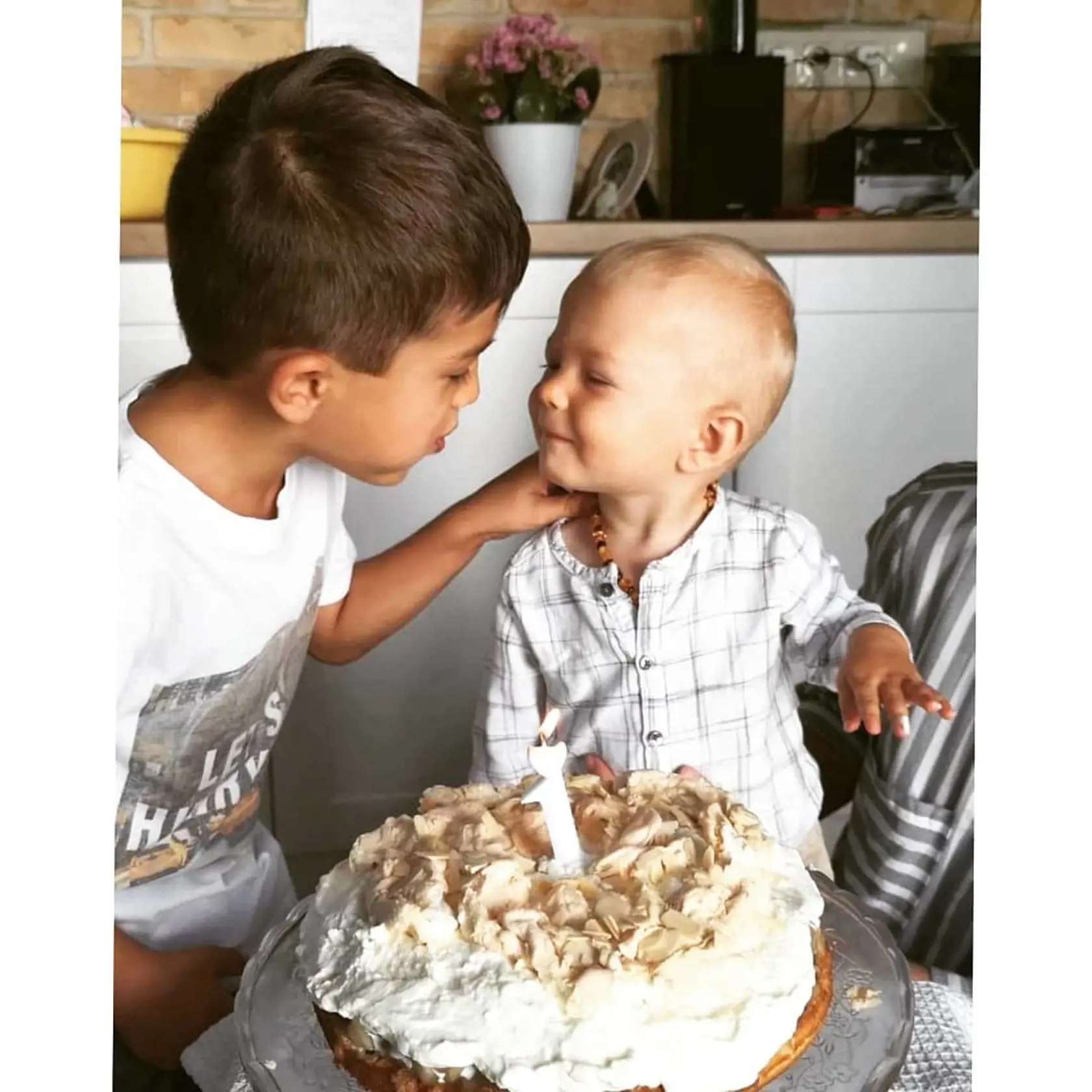 Benjamín nedávno oslávil prvé narodeniny.