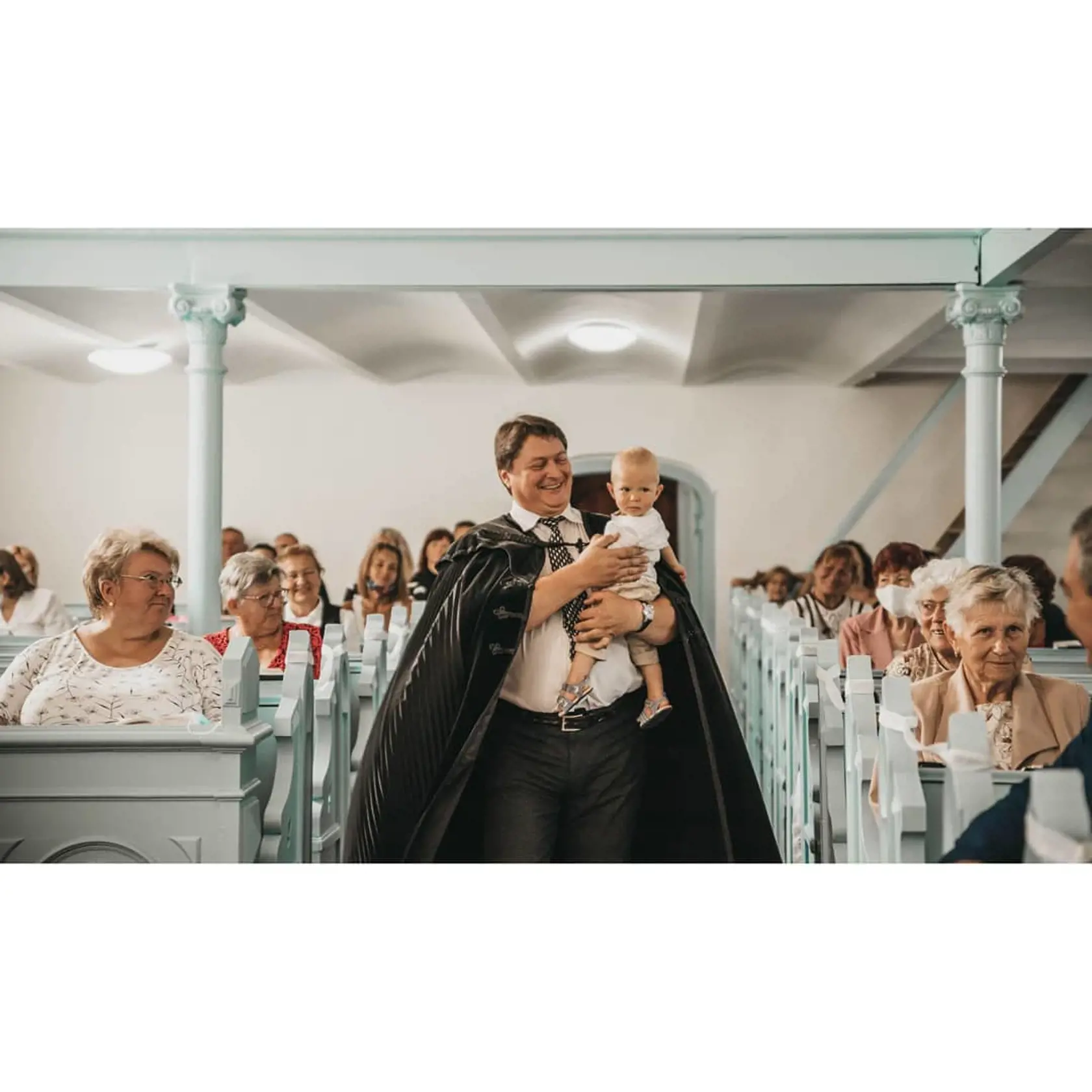 Krst Rákovej mladšieho synčeka Benjamína